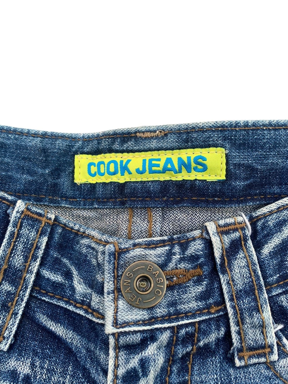 Tornado Mart Flare Cook Jeans Rusty Punk Japanese Distressed denim Size US 28 / EU 44 - 10 Thumbnail