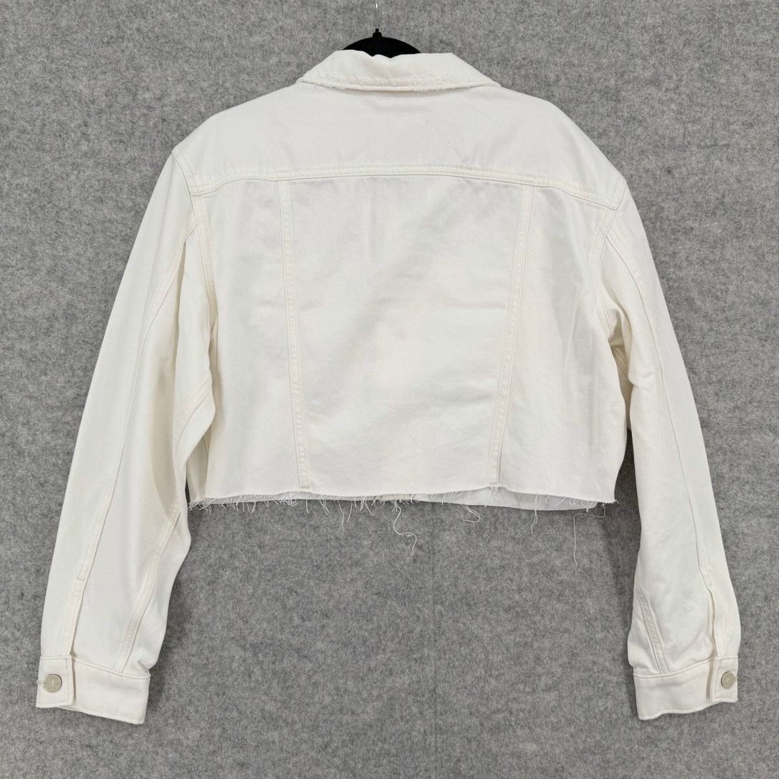 G-Star NWT G-Star RAW Cropped Wander White GD Destroyed Jacket Size M / US 6-8 / IT 42-44 - 5 Thumbnail
