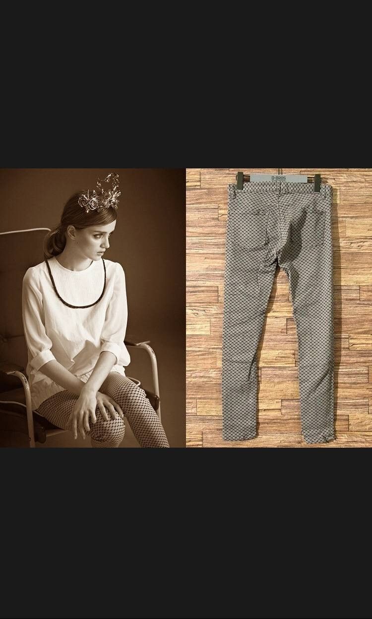 Undercover Sue Undercover 13AW Mest Print Stretch Skinny Pants Size 28" / US 6 / IT 42 - 12 Thumbnail