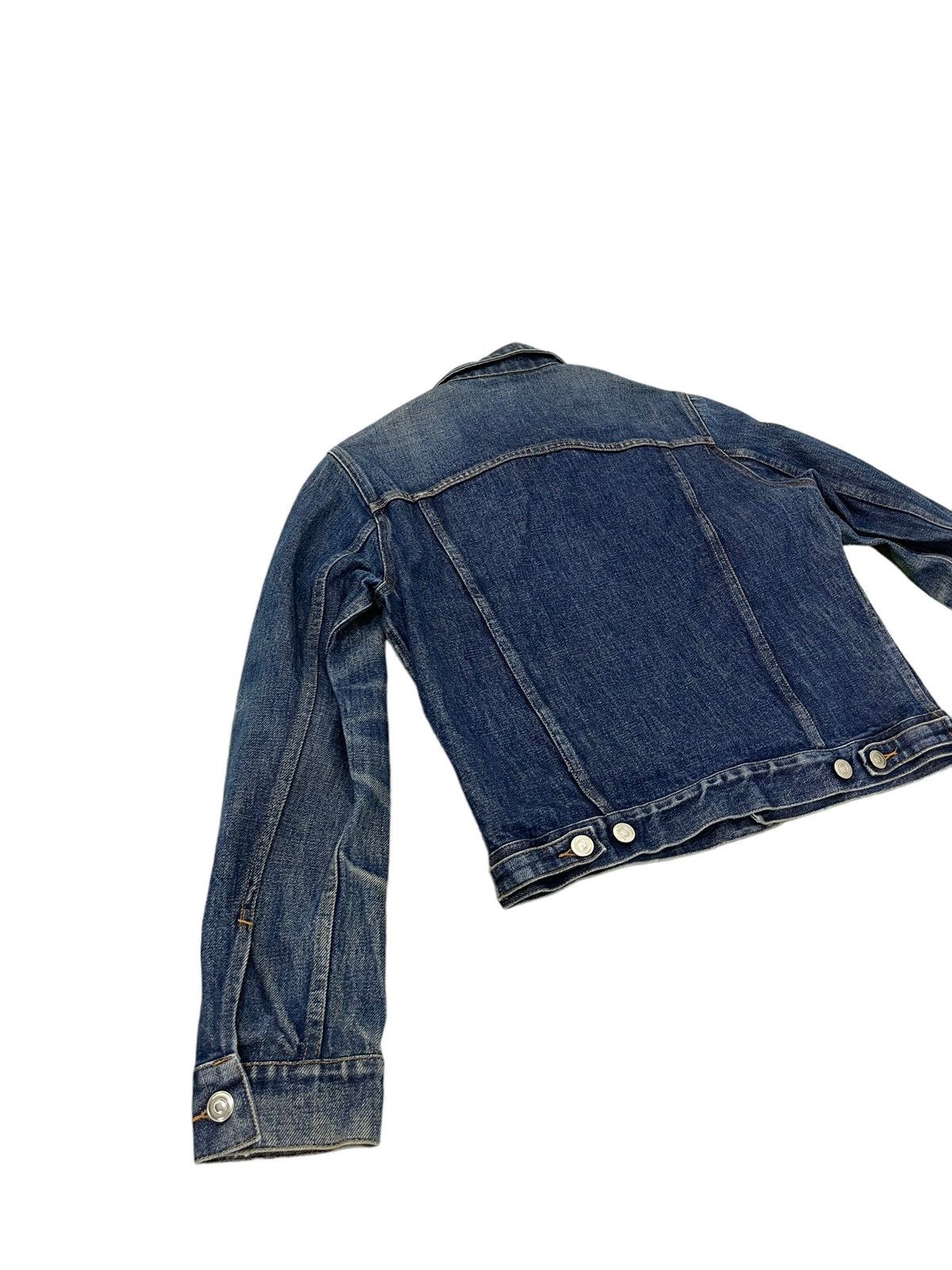 A.P.C. Iconic A.P.C. France Trucker Jacket Denim Faded 5🟩5 Size US M / EU 48-50 / 2 - 12 Thumbnail