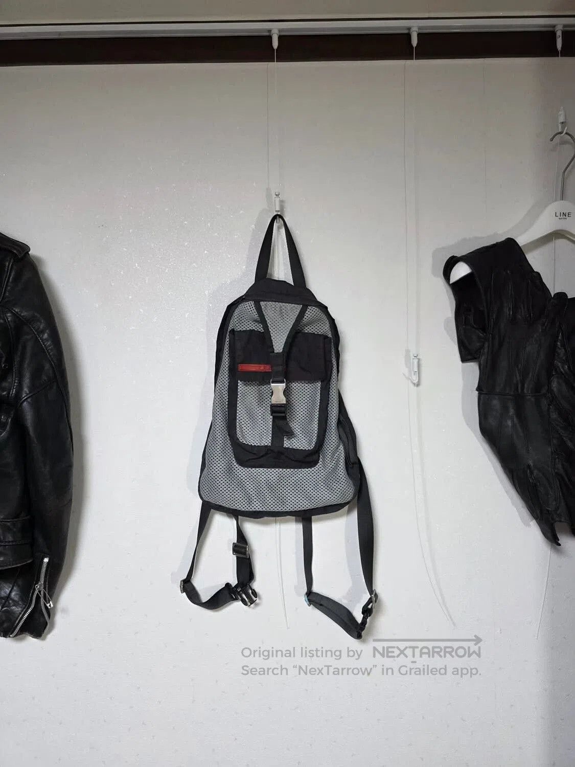 Prada Prada Sport 90s Parachute Backpack. Size ONE SIZE - 4 Thumbnail