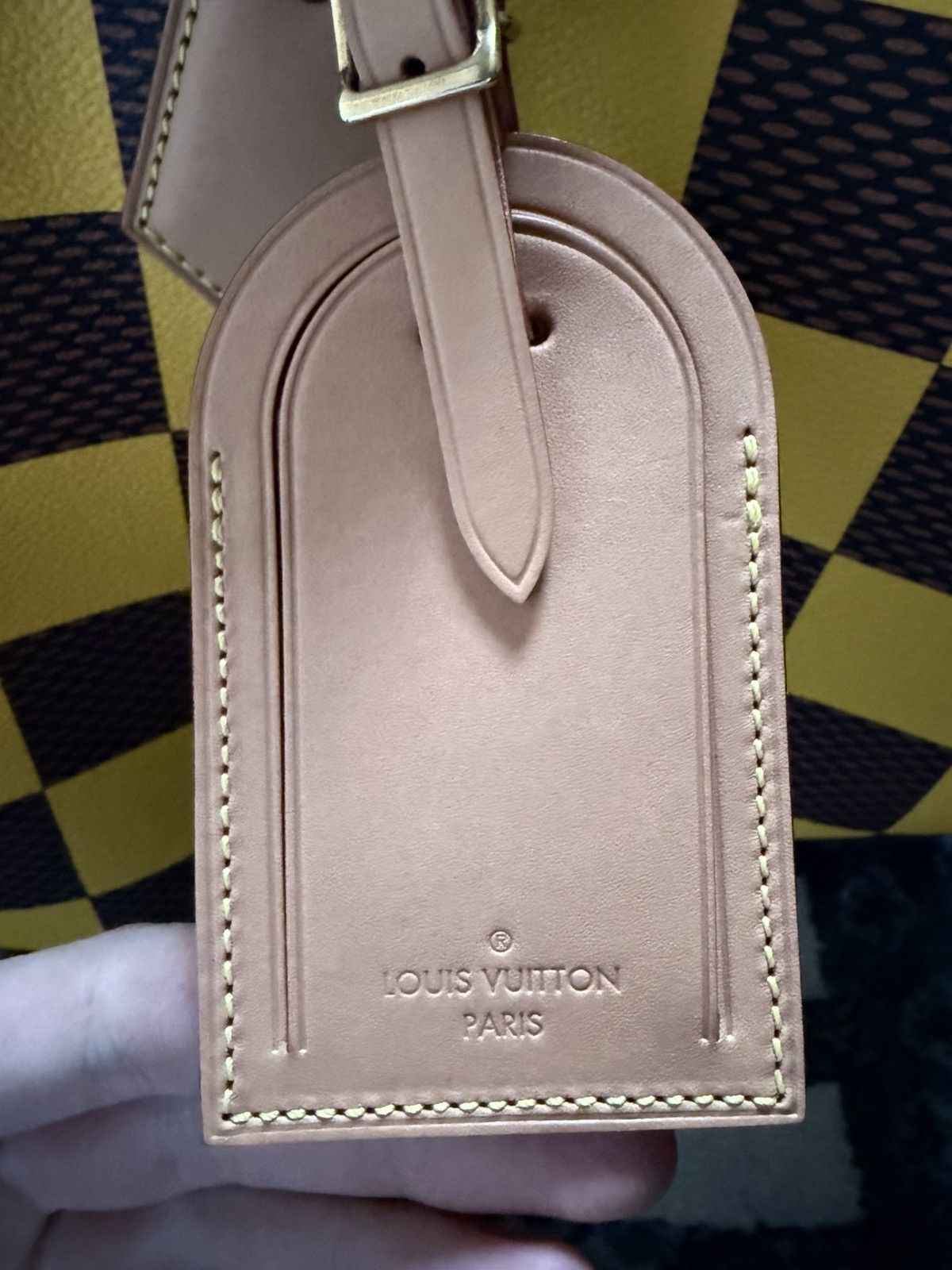 Louis Vuitton Louis Vuitton Pharrell Speedy 50 Bandoulière Damier Yellow Size ONE SIZE - 9 Thumbnail