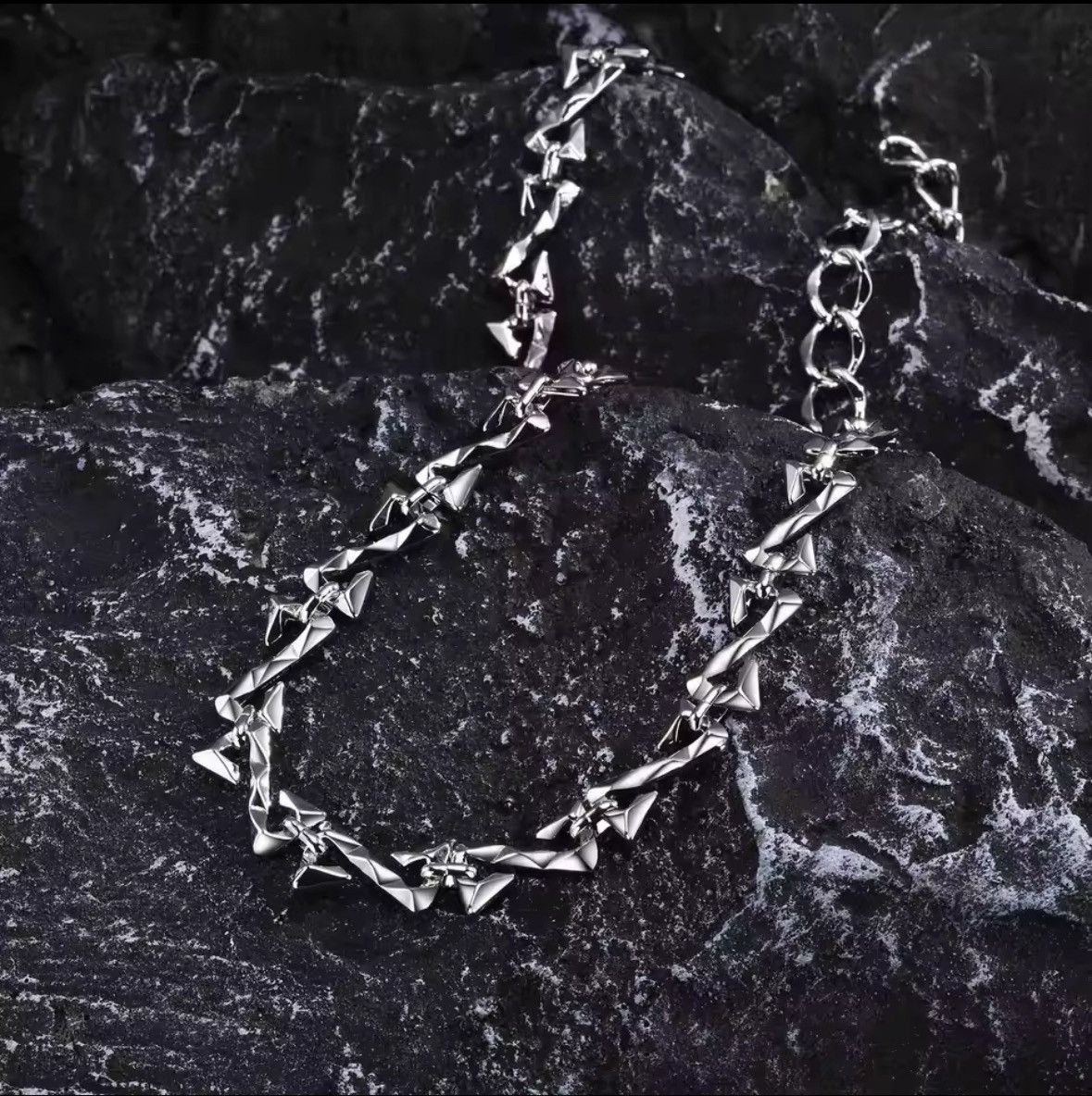 Jewelry Vnox 11mm Chain Necklaces for Men Women Size ONE SIZE - 2 Thumbnail