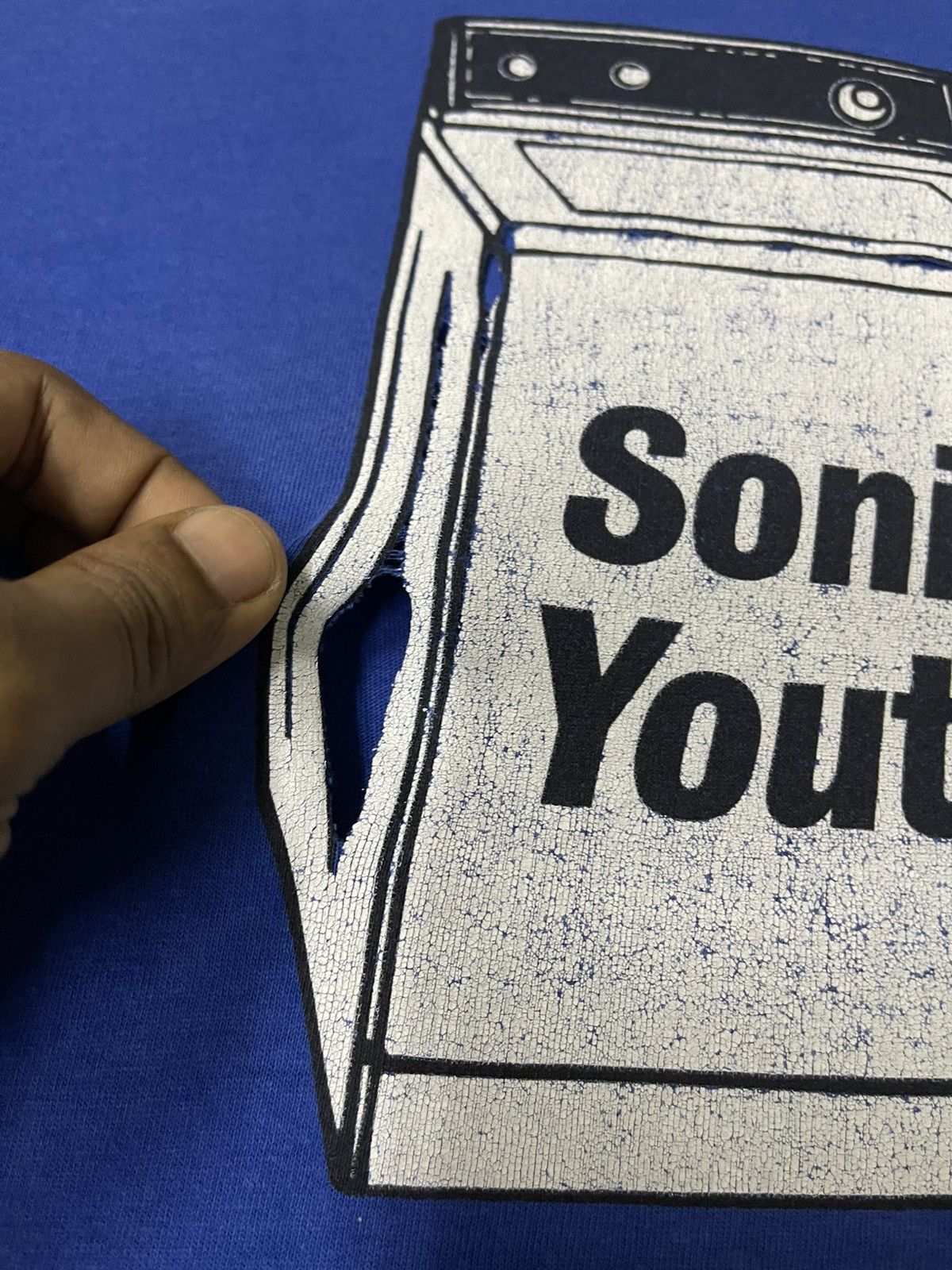 Band Tees VINTAGE SONIC YOUTH WASHING MACHINE T SHIRT DISTRESSED Size US M / EU 48-50 / 2 - 6 Thumbnail