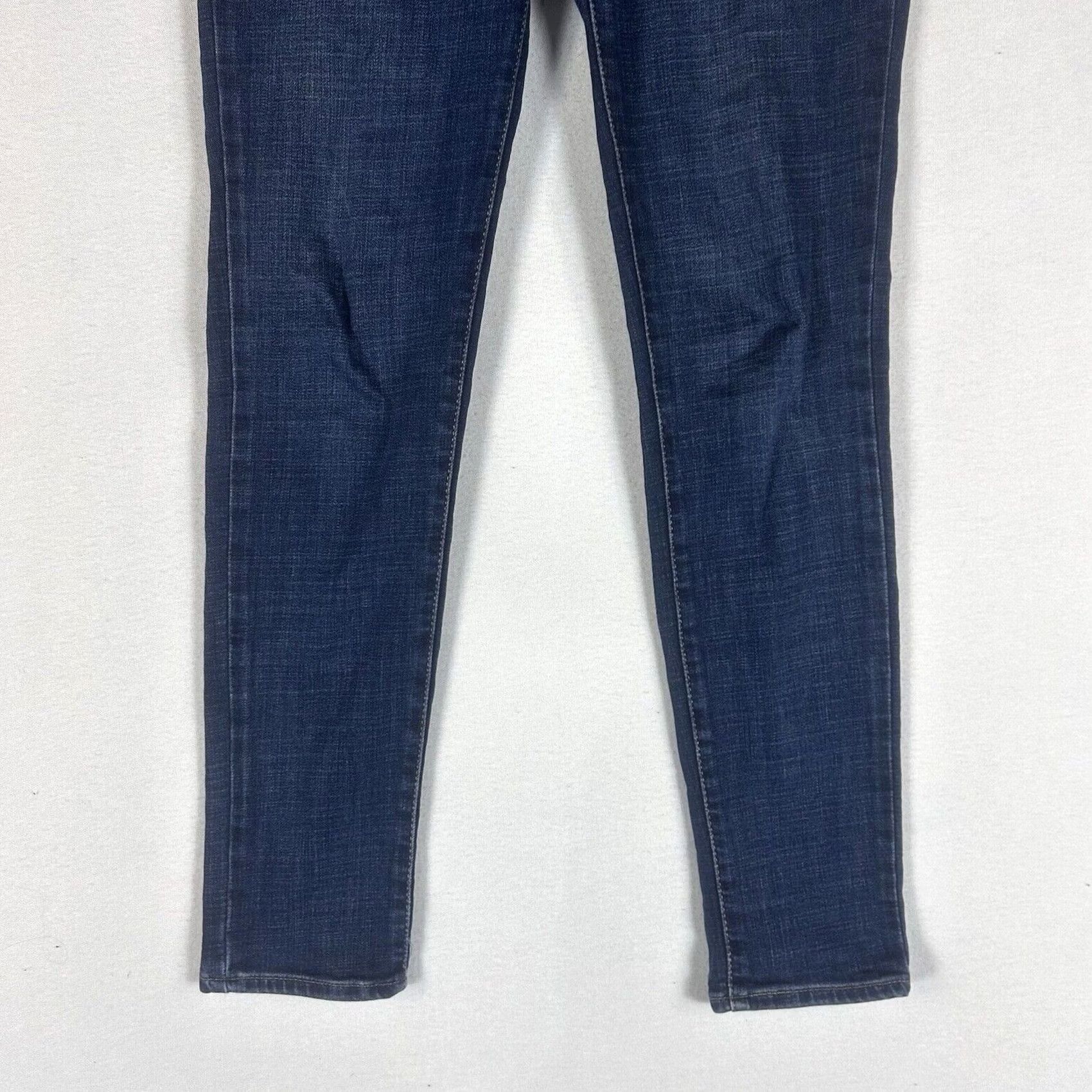 Levi's Levi’s 721 High Rise Skinny Jeans Womens 28 Blue Denim Casual 30" Inseam Size 28" / US 6 / IT 42 - 3 Thumbnail