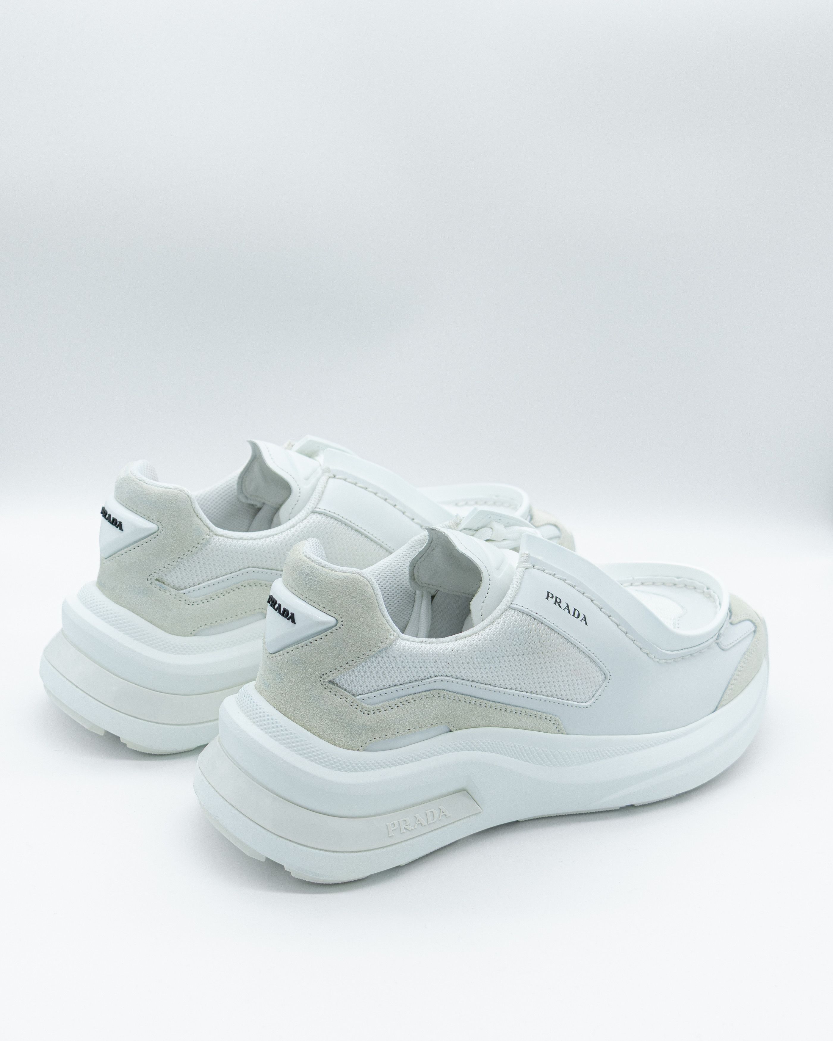 Prada Prada Systeme Leather Sneaker Size US 8 / EU 41 - 5 Thumbnail