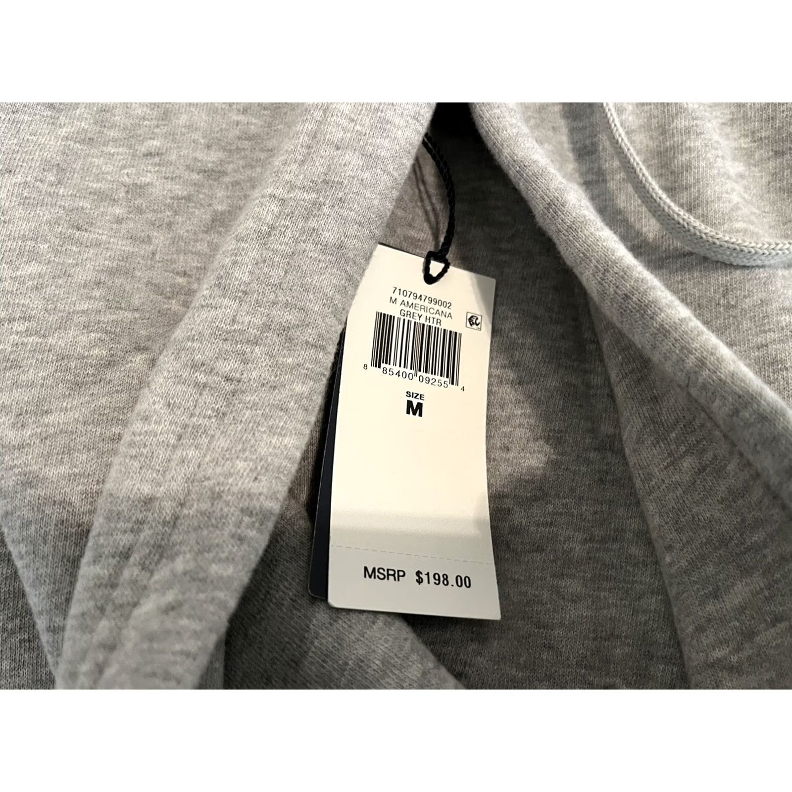 Polo Ralph Lauren Polo Ralph Lauren Hoodie Mens Medium Gray USA Flag Fleece Pullover Sweatshirt Size US M / EU 48-50 / 2 - 5 Thumbnail