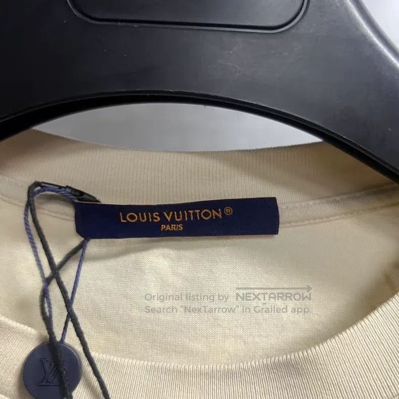 Louis Vuitton Louis Vuitton Khaki Pre-Fall Men's Collection Logo Gradien Size US M / EU 48-50 / 2 - 2 Thumbnail