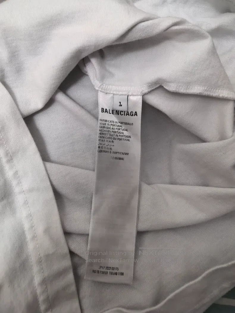 Balenciaga Balenciaga adidas Collaborative Trefoil Logo Short Sleeve Size US S / EU 44-46 / 1 - 3 Thumbnail
