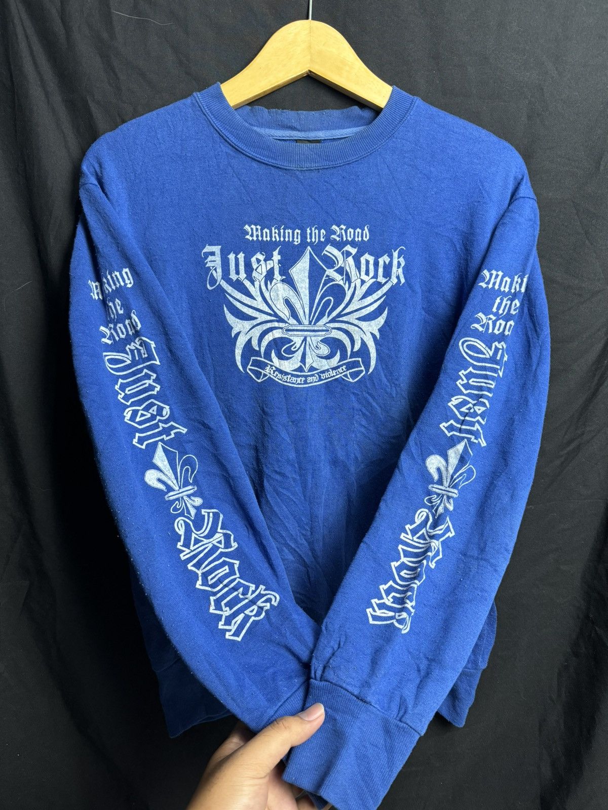 Hysteric Glamour × Japanese Brand × PPFM TVW Just Rock Sweatshirt Size US L / EU 52-54 / 3 - 2 Thumbnail