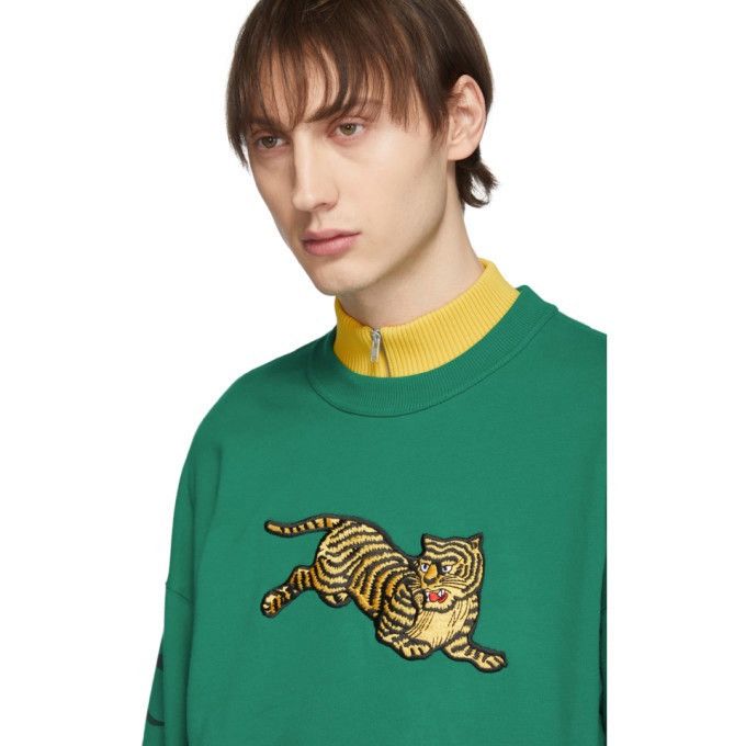 Kenzo 🇫🇷🐅 Kenzo Paris Embroidered Tiger Sweatshirt Rare Retro Y2K Size US M / EU 48-50 / 2 - 5 Thumbnail
