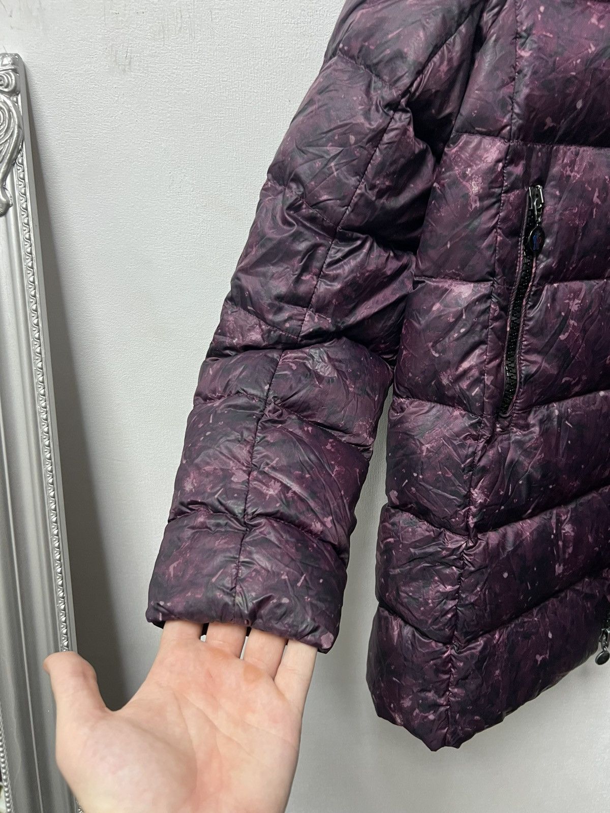 Moncler Vintage Moncler Womens Puffer Luxury Purple Size XS / US 0-2 / IT 36-38 - 10 Thumbnail