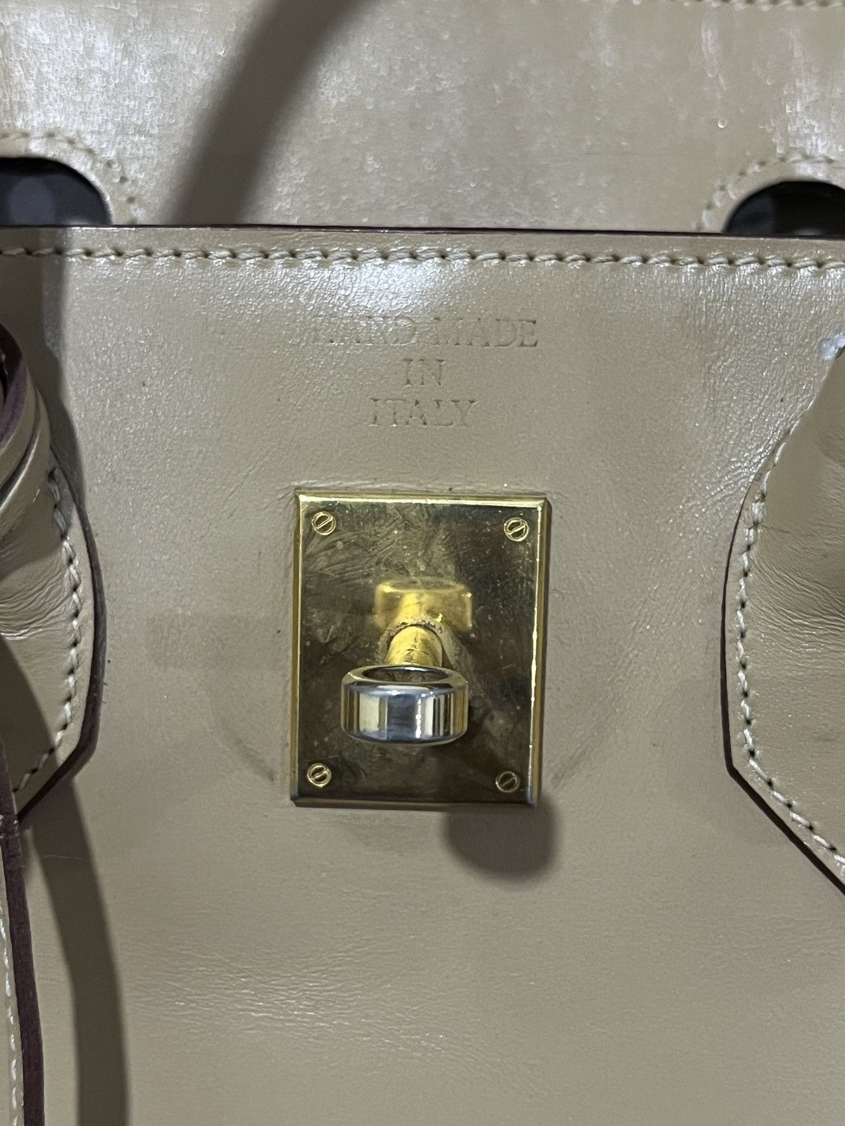 If Six Was Nine Custom Hand Made Leather Birkin Inspired by Hermes Size ONE SIZE - 3 Thumbnail