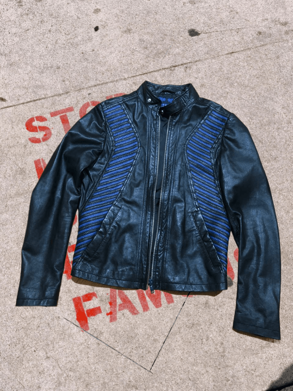 Versace Jeans Couture Vintage Versace Jeans Couture Leather Jacket Size XL / US 12-14 / IT 48-50 - 1 Thumbnail