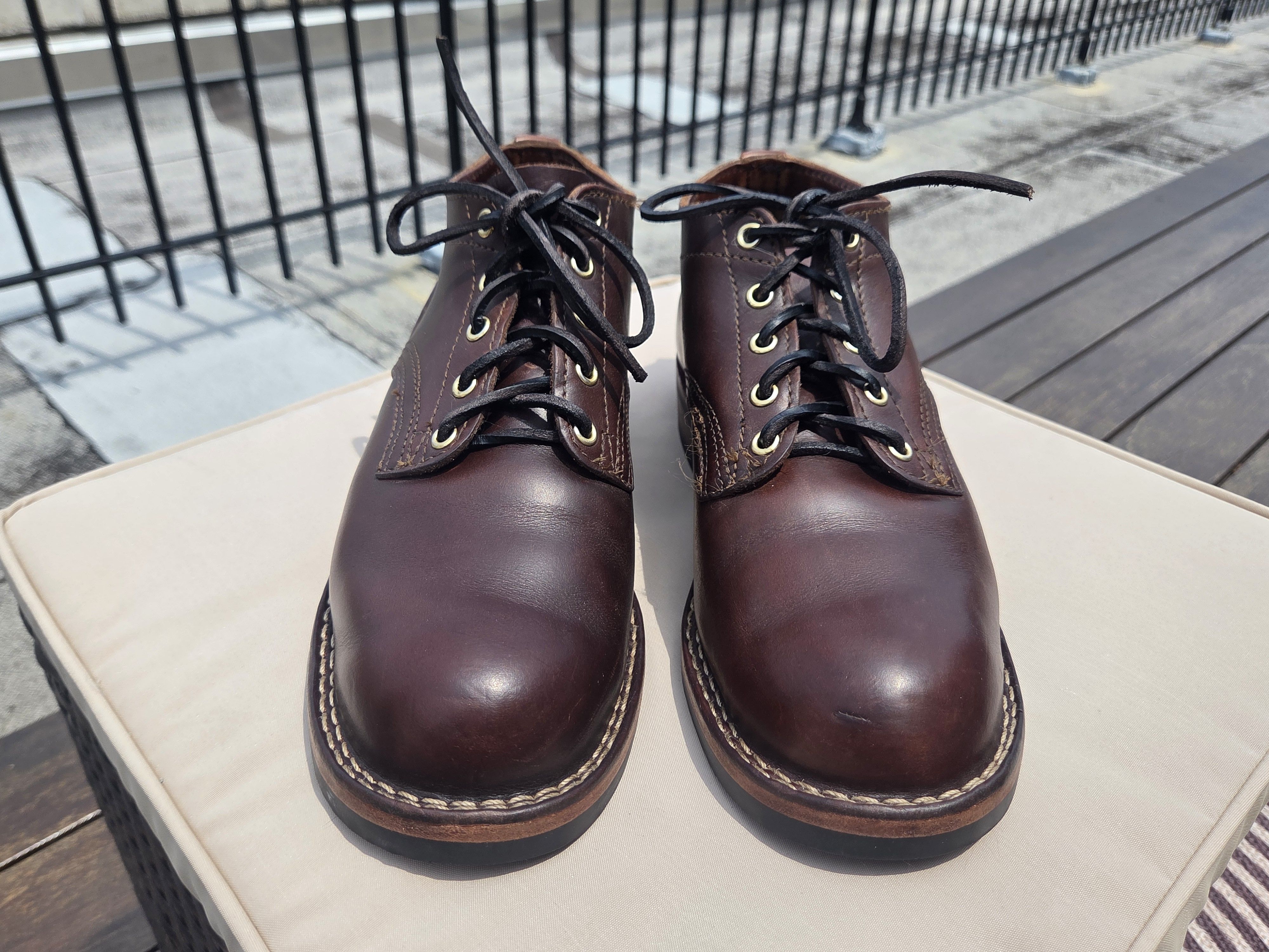 Nicks Boots Nicks Americana Brown Waxed Flesh 12.5E | Grailed