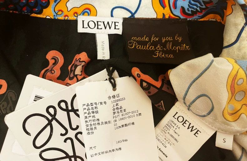 Loewe LOEWE Shirt, batwing sleeve loose design Size S / US 4 / IT 40 - 3 Thumbnail
