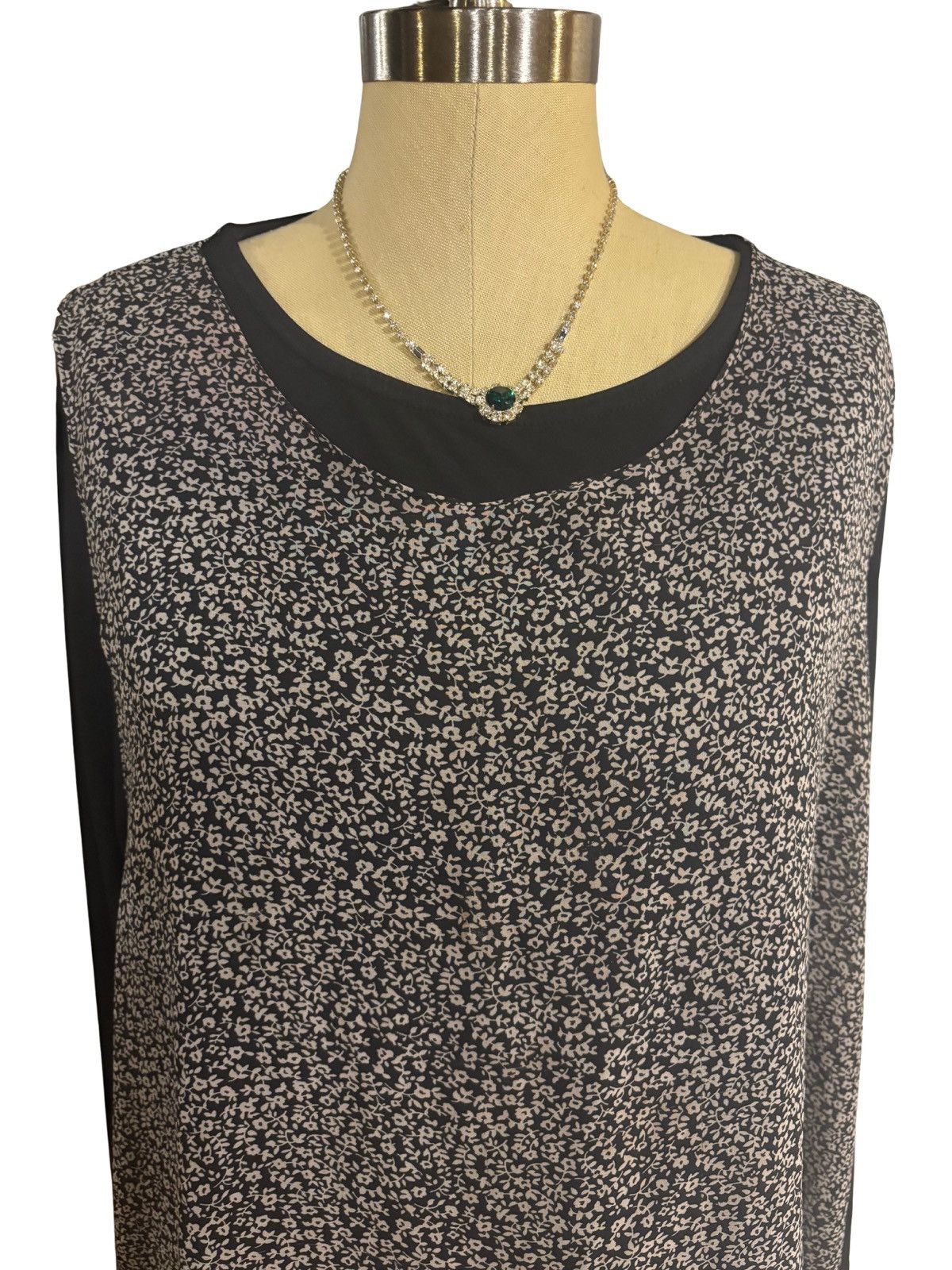 Other Women’s layered Top.wt8106 Size XXL / US 16-18 / IT 52-54 - 2 Thumbnail