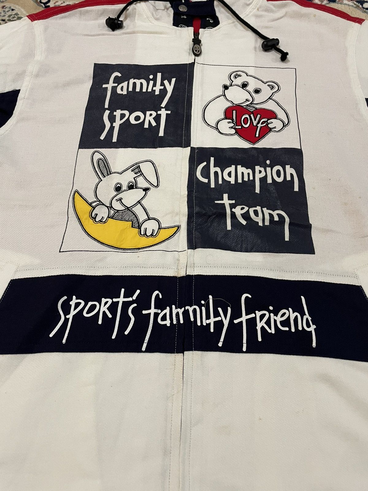 Jean Charles De Castelbajac × Vintage Rare❗️Jean Charles De Castelbajac Hoodie Nice Pattern Size US XL / EU 56 / 4 - 5 Thumbnail