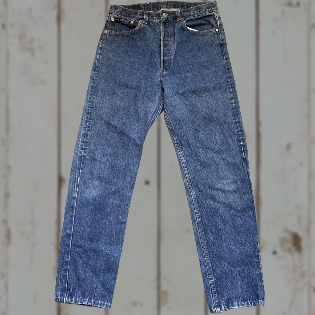 Levi's VINTAGE Levi's 501 XX Jeans Denim Men 34x36 Blue Medium Wash USA 80s 90s Workwear Straight Buttress? Size US 34 / EU 50 - 1 Thumbnail