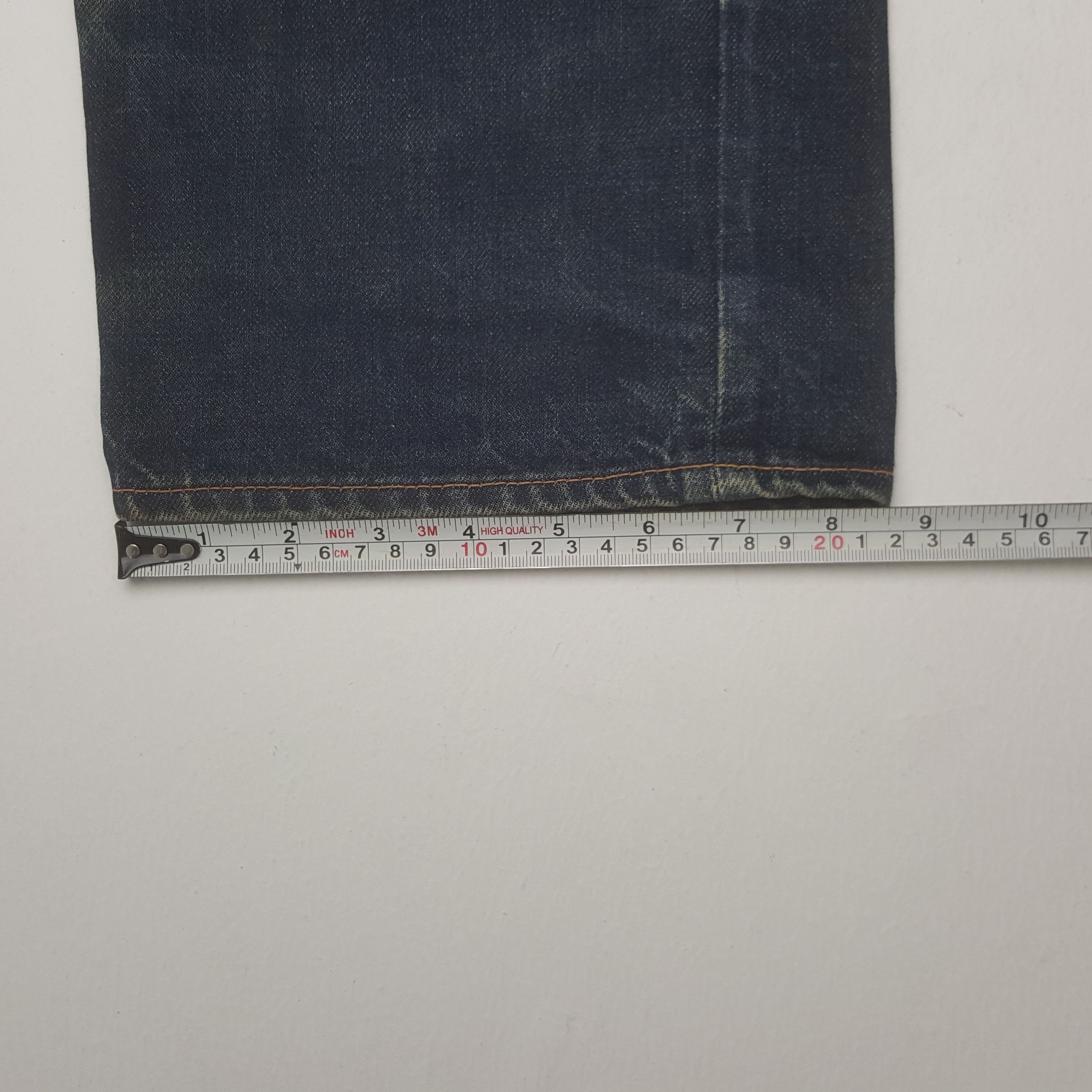 Japanese Brand Vintage Evis Japanese Brand Daicock Custom Art Denim Jeans Size US 31 - 13 Thumbnail