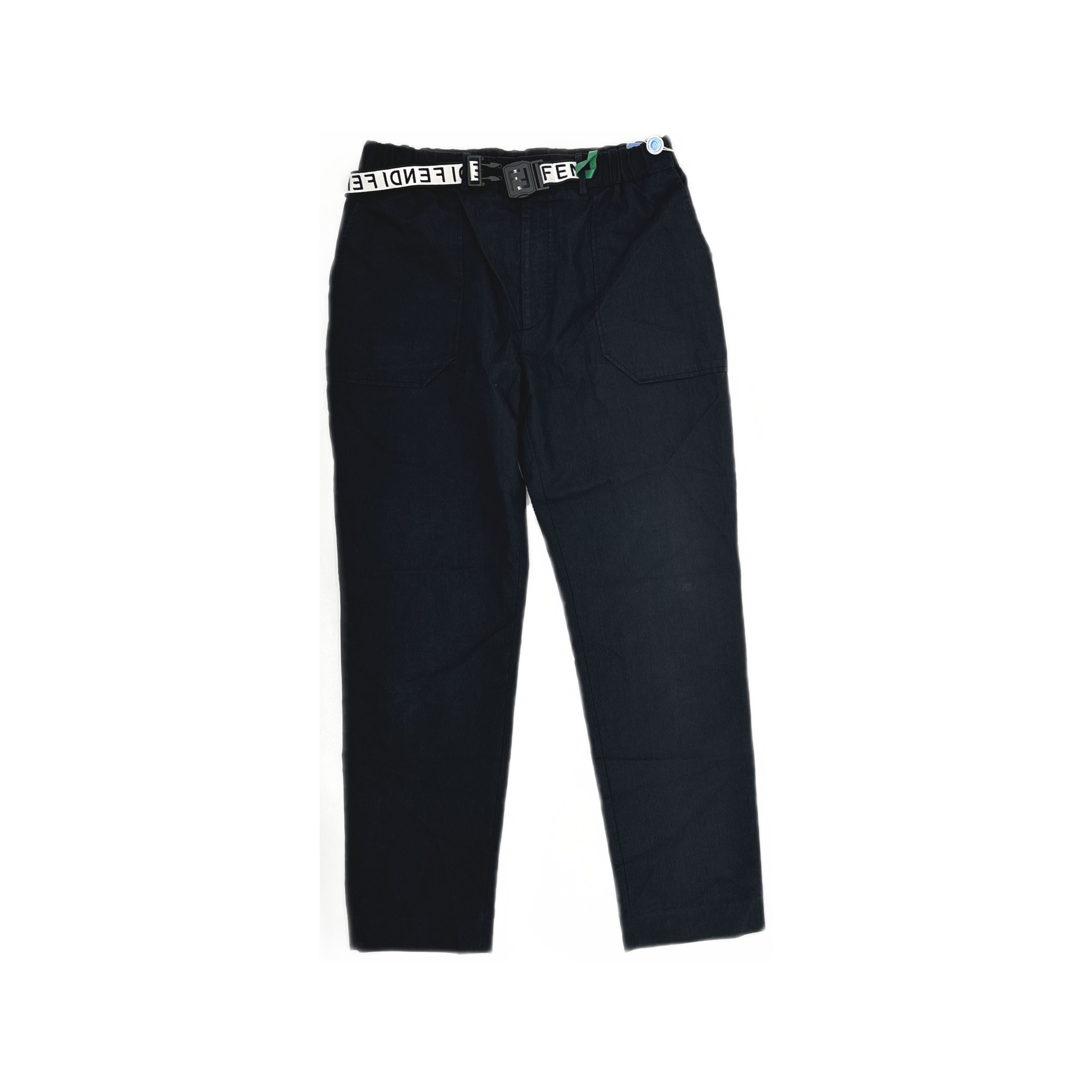 Fendi Fendi Logo Belt Casual Pants Size 34 Size US 34 / EU 50 - 1 Thumbnail