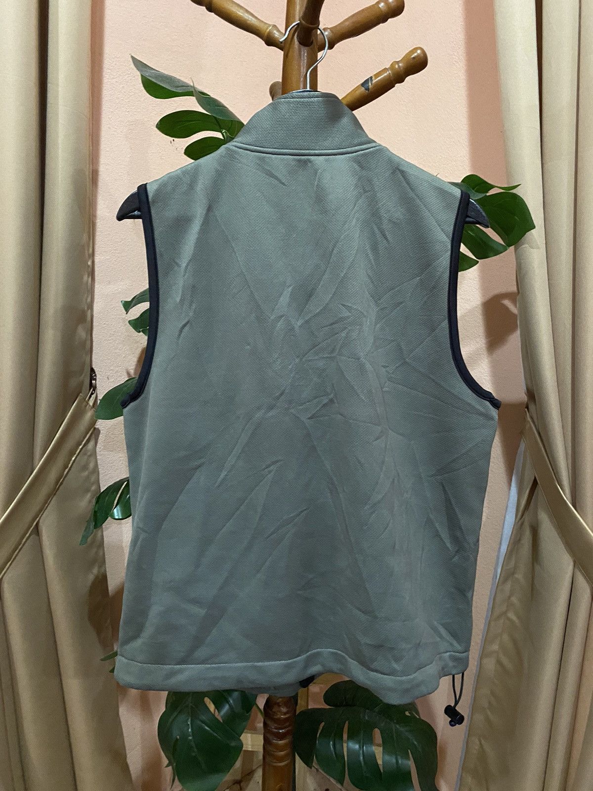 Japanese Brand Alfredo Versace Olive Green Utility Vest – Minimalist Size US L / EU 52-54 / 3 - 5 Thumbnail