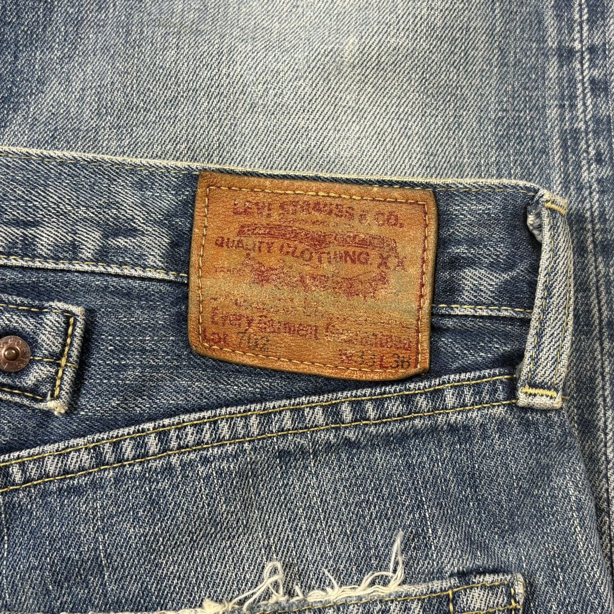 Levi's Made & Crafted Vintage Levi’s Reproduction 90’s Buckle Belt Big E Size US 33 - 4 Thumbnail
