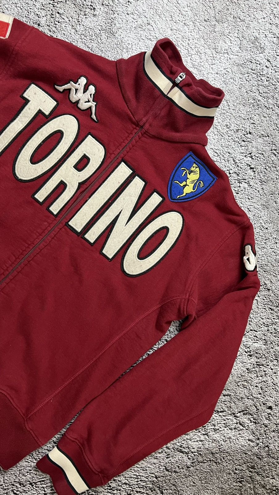 Kappa Y2K FC Torino Italy serie A vintage kappa full zip jacket Size US S / EU 44-46 / 1 - 2 Thumbnail