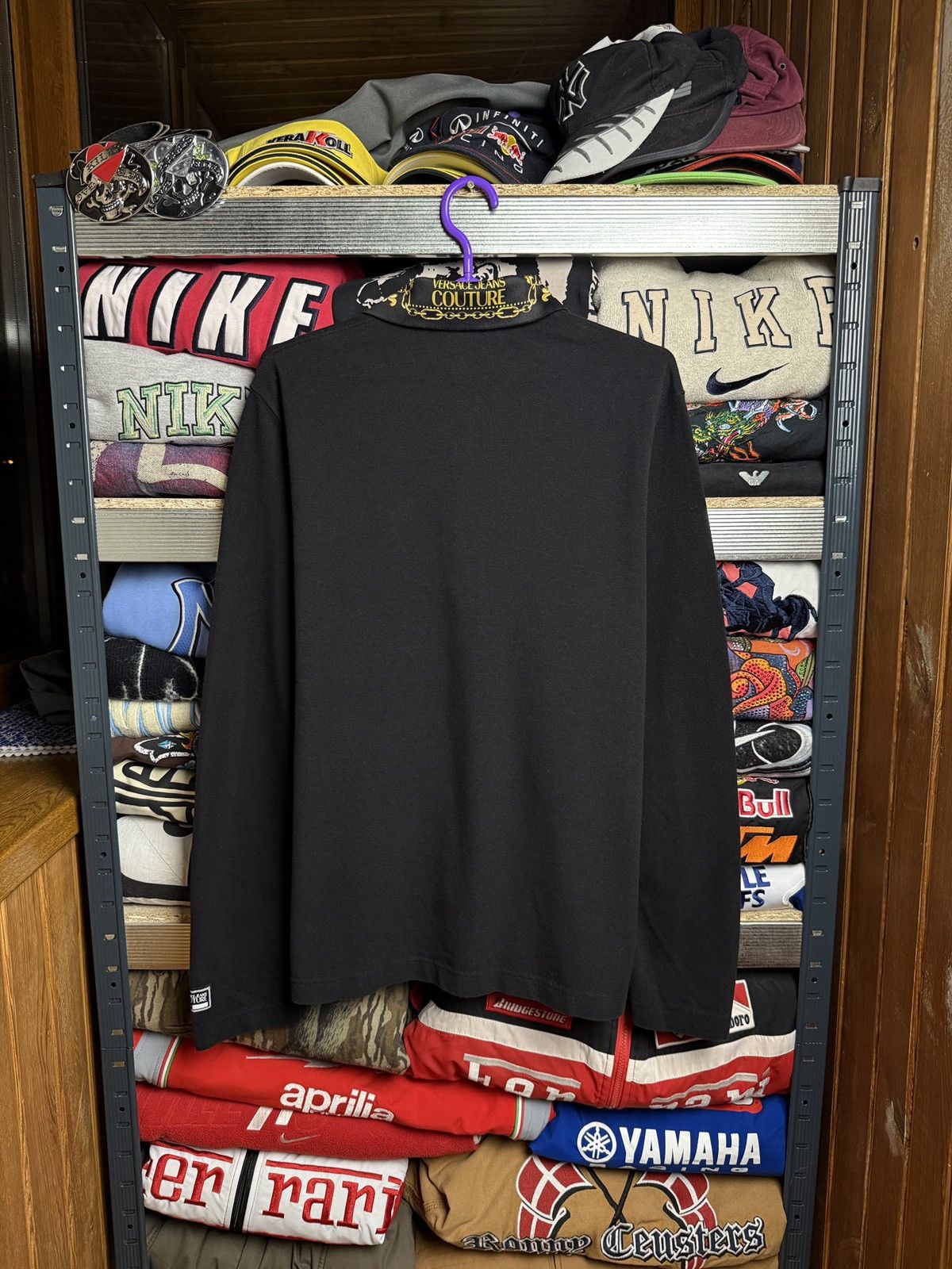 Versace × Versace Jeans Couture Versace Jeans Couture Longsleeve Polo L Size US L / EU 52-54 / 3 - 9 Thumbnail