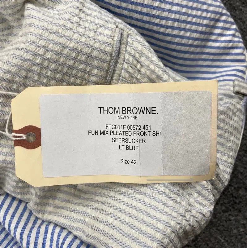 Thom Browne Thom Browne Women's Color Block Cotton Shorts . Size 25" / US 0 / IT 36 - 8 Thumbnail