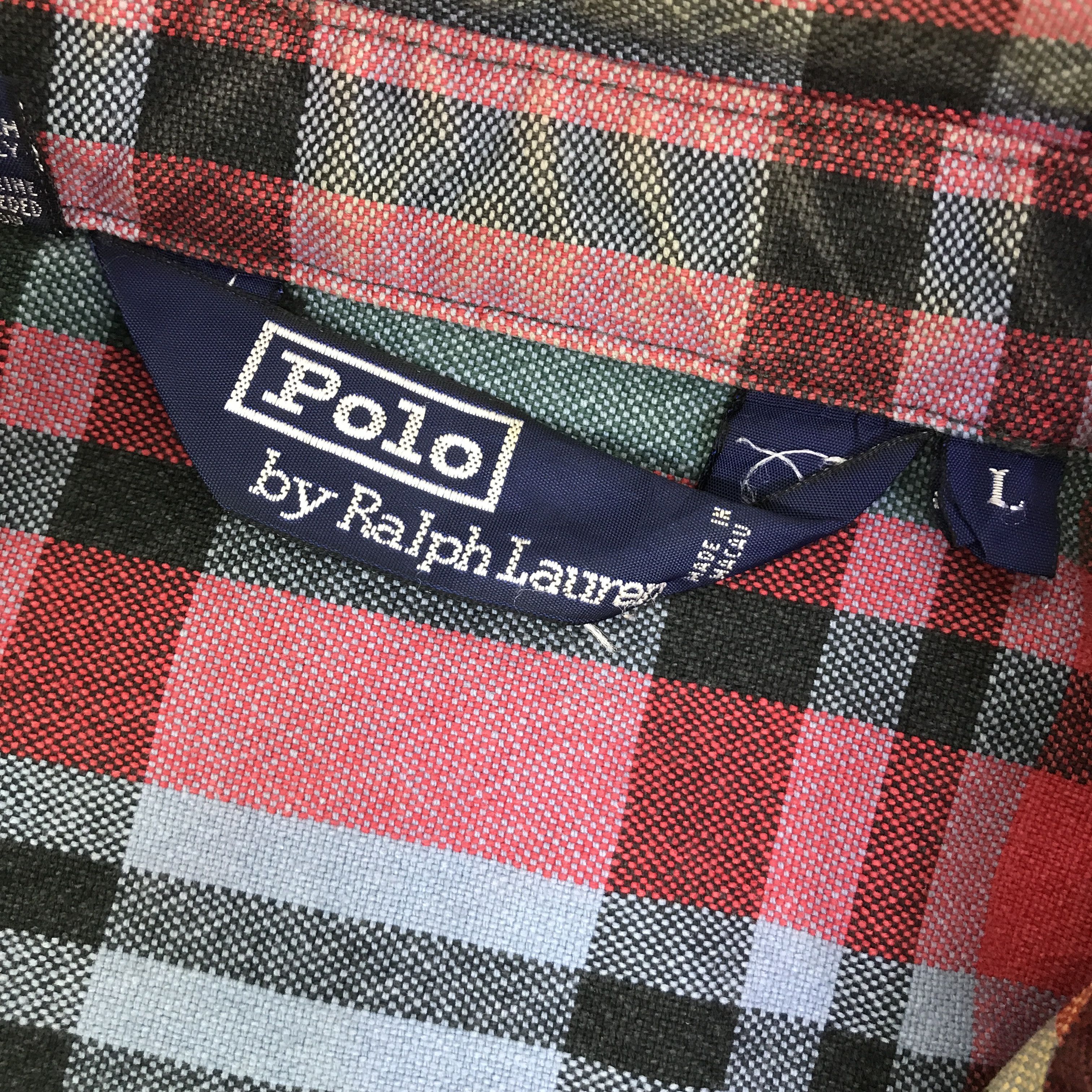 Polo Ralph Lauren Vtg Polo Ralph Lauren Tartam jacket K94B3 Size US L / EU 52-54 / 3 - 9 Thumbnail