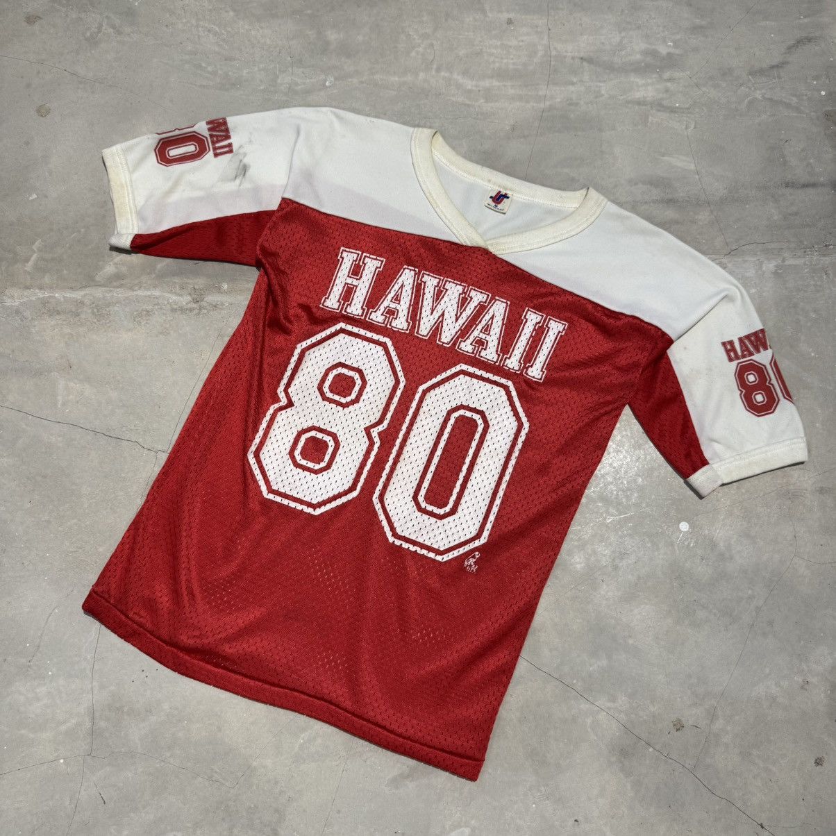 Other Vintage 80’s Hawaii Red And White Jersey #80 Size US S / EU 44-46 / 1 - 1 Thumbnail