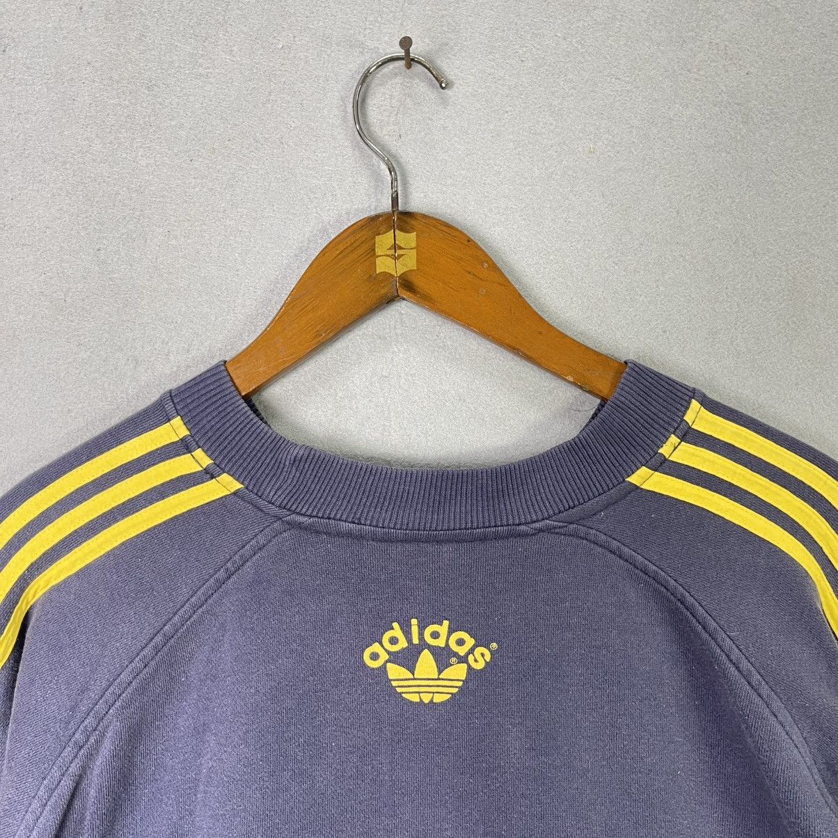 Adidas Vintage Adidas Trefoil Crewneck Sweatshirt Size US M / EU 48-50 / 2 - 8 Thumbnail