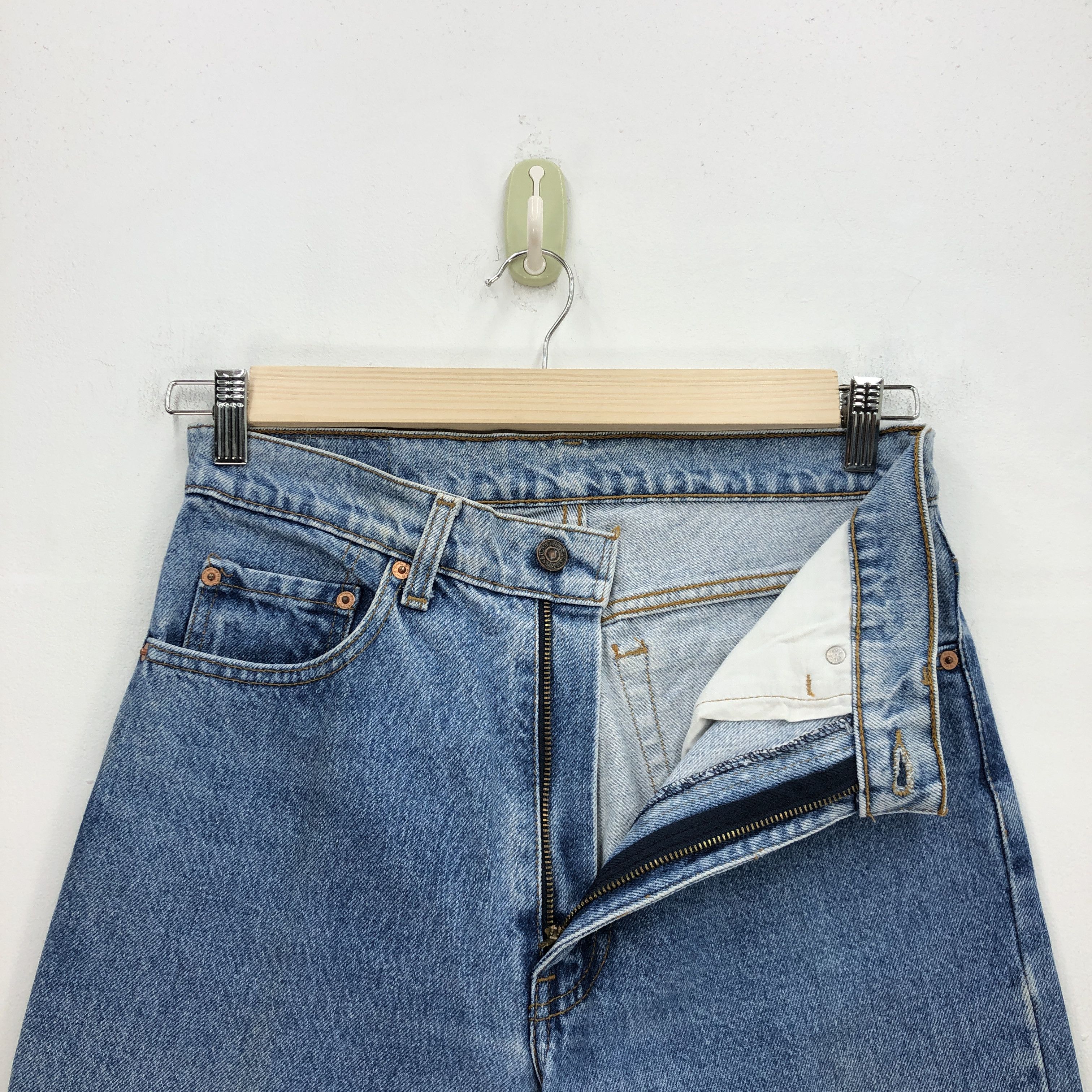 Levi's Vintage 90s Levis Light Wash Jeans Levis 515 Faded Denim Size US 30 / EU 46 - 6 Thumbnail