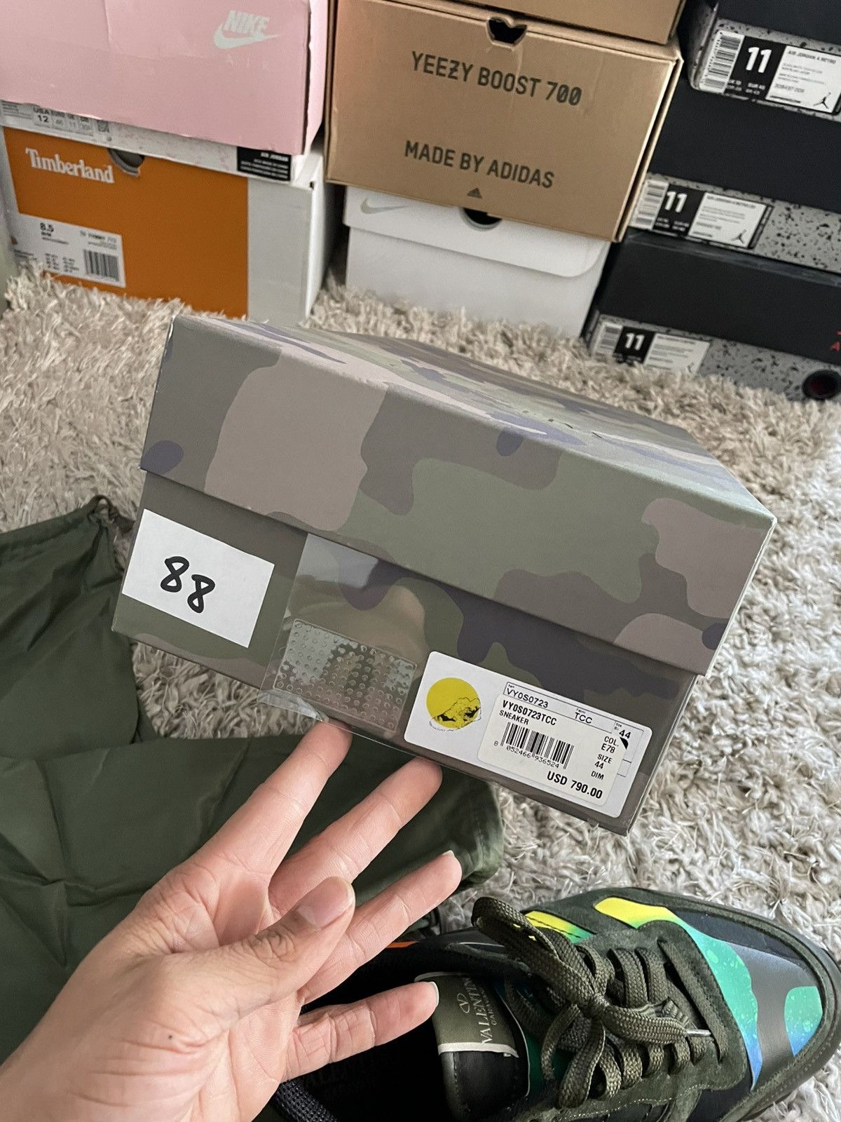 Valentino Valentino RockRunner Multi color camo Size US 11 / EU 44 - 12 Thumbnail