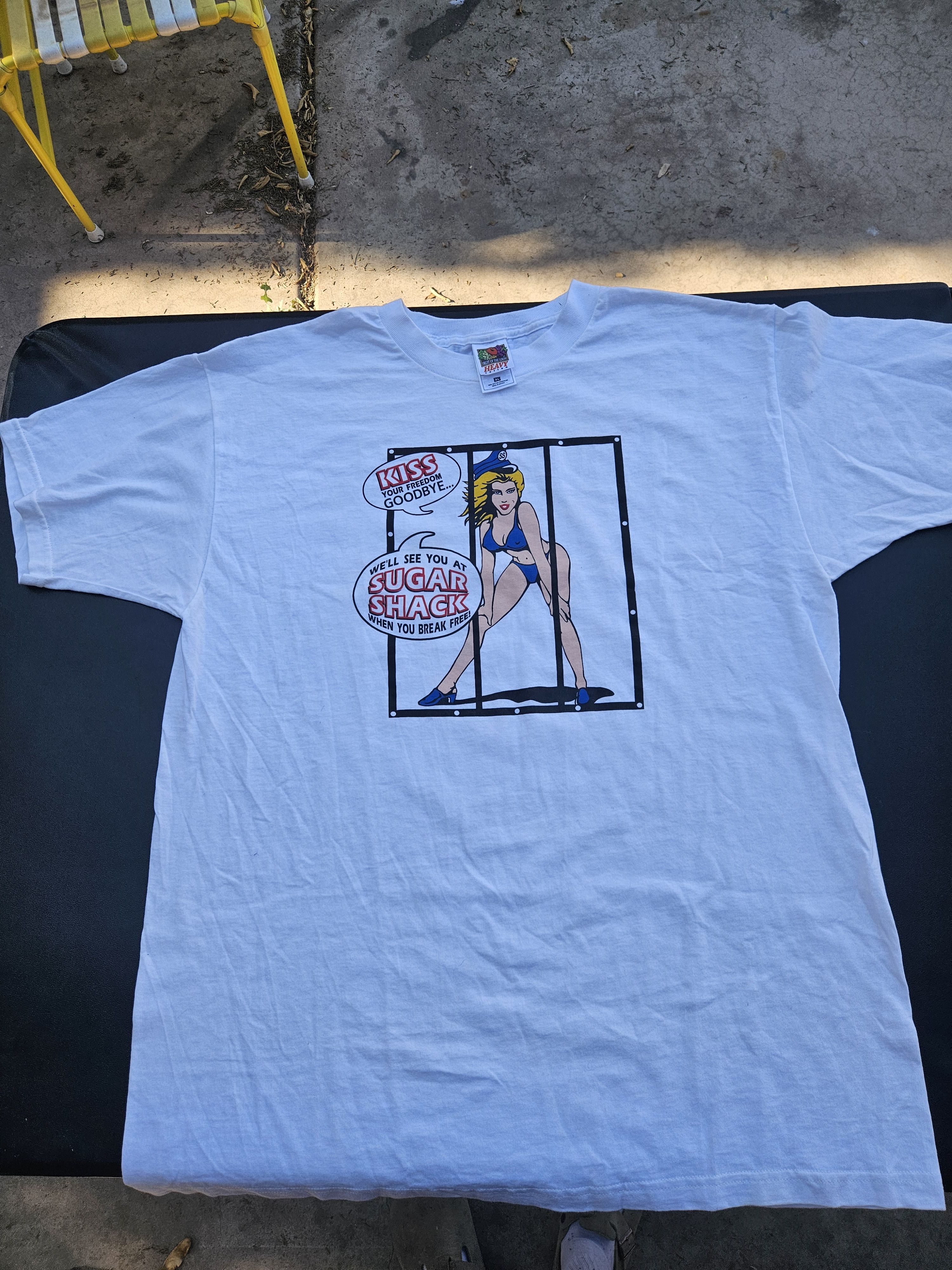 Fruit Of The Loom Sugar Shack Gentleman's Club Lake Geneve WI Vintage Tee Size US XL / EU 56 / 4 - 1 Thumbnail