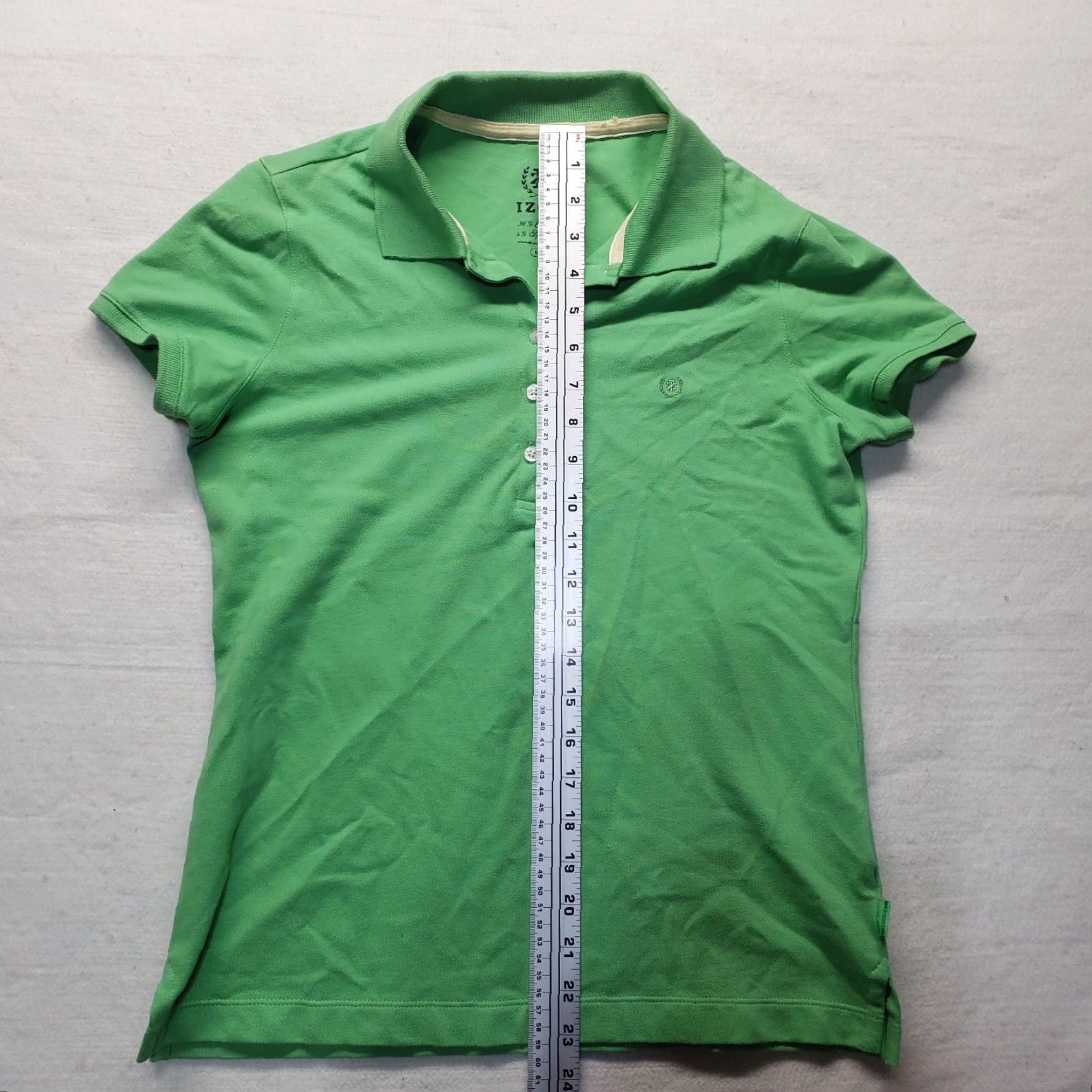 Izod VINTAGE IZOD Polo Shirt Women Adult Medium Green Short Sleeve Collared 90s Size M / US 6-8 / IT 42-44 - 5 Thumbnail