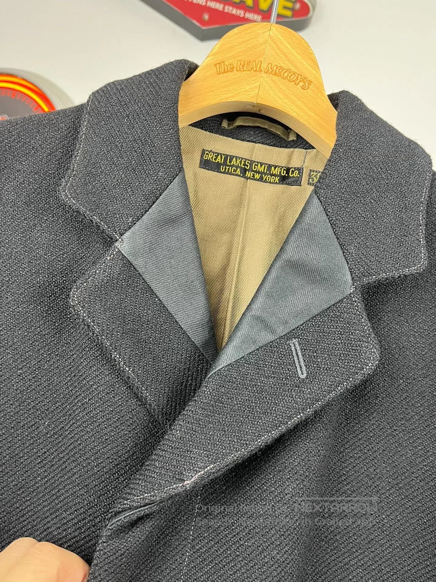 Freewheelers Freewheelers Langley Wool Engineer Coat. Size US L / EU 52-54 / 3 - 6 Thumbnail