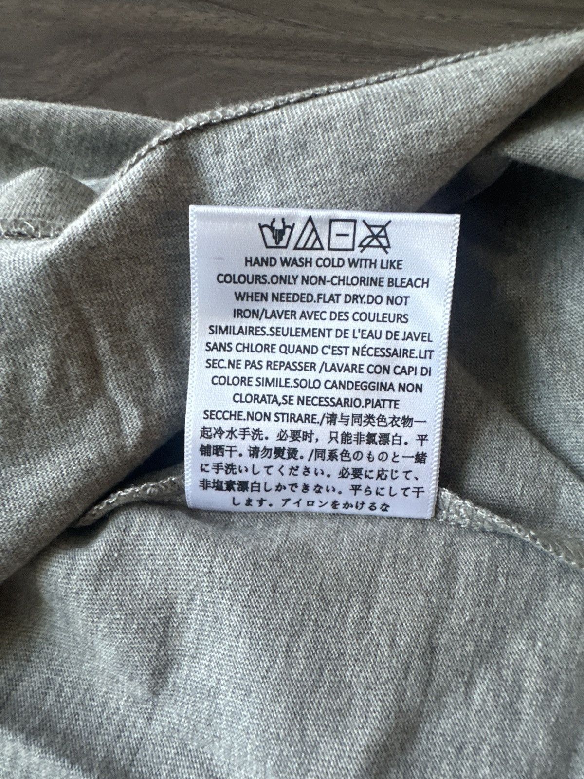 Fear of God Fear of God Essentials Dark Heather Grey Long Sleeve - L Size US L / EU 52-54 / 3 - 7 Thumbnail