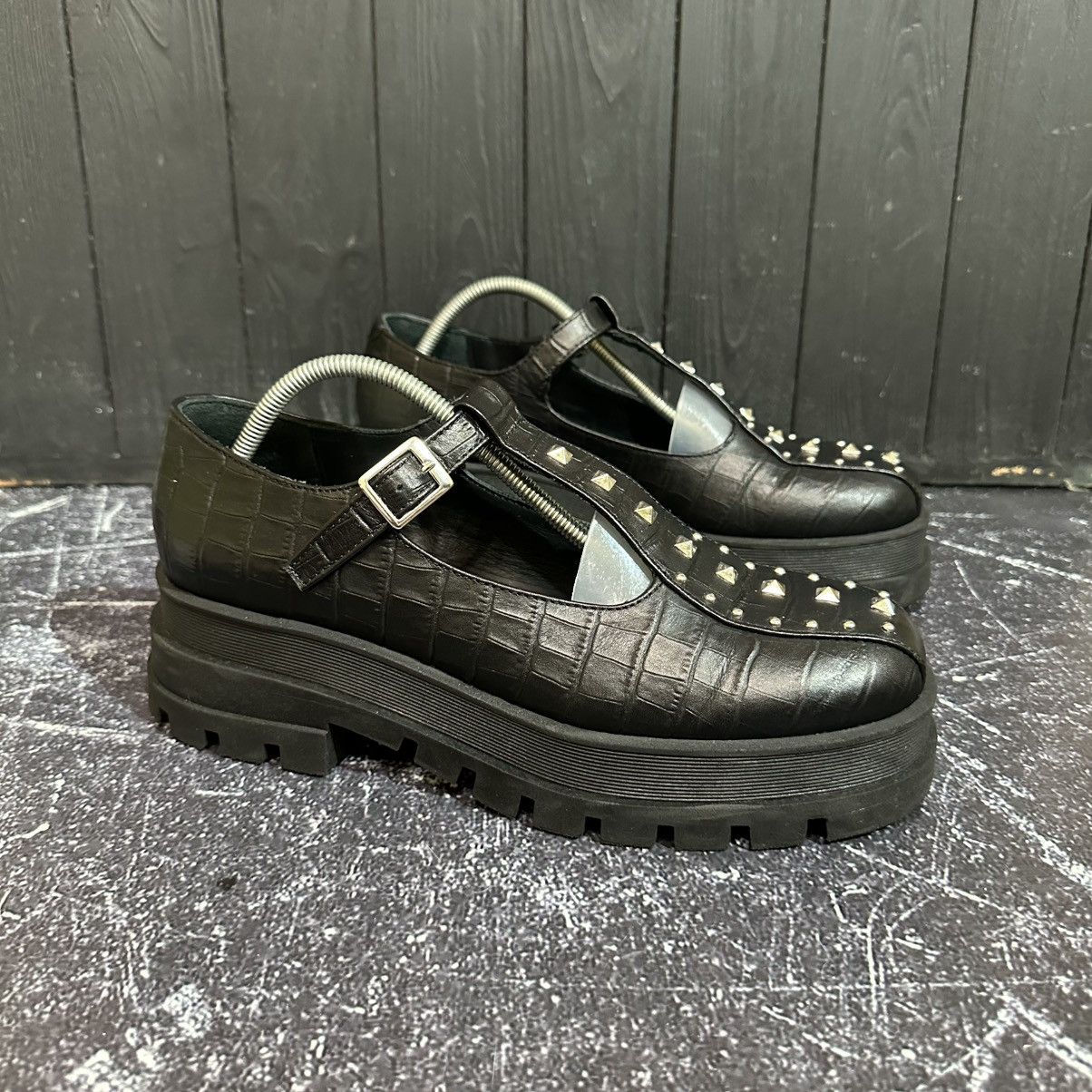 Pinko PINKO Platform Leather Women’s Shoes Size 40 EU 10 US Size US 10 / IT 40 - 2 Thumbnail