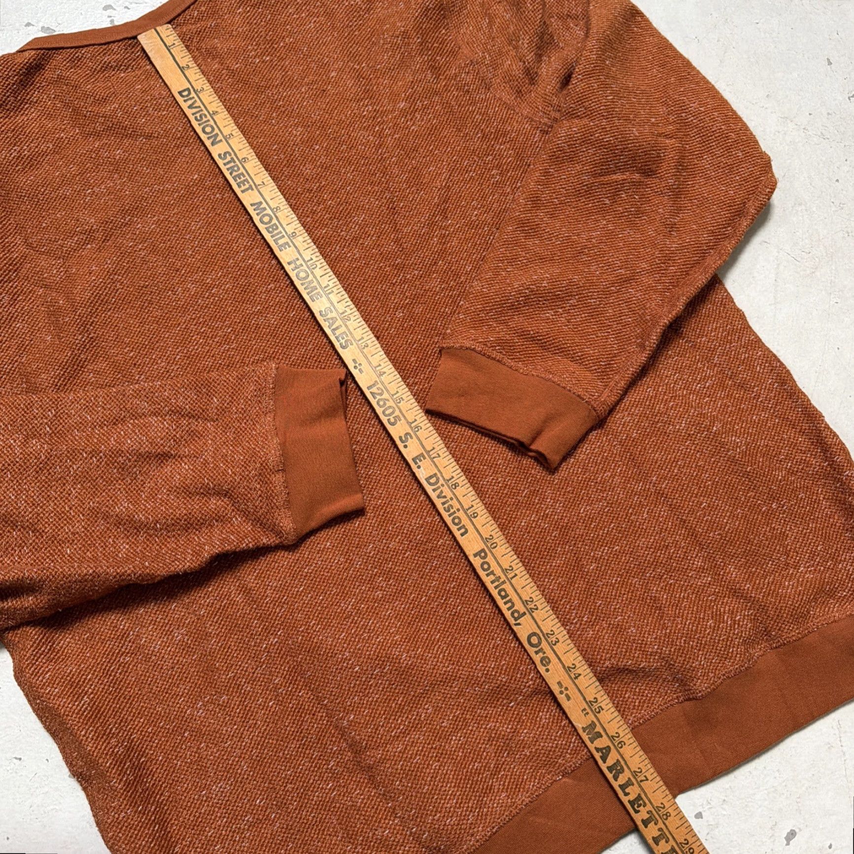 Vintage Mollusk California Surf Shop Wave Patch Crew Sweatshirt Umber XL NWT Beach Skate Art Americana Unisex Adults Pullover Size US XL / EU 56 / 4 - 7 Thumbnail