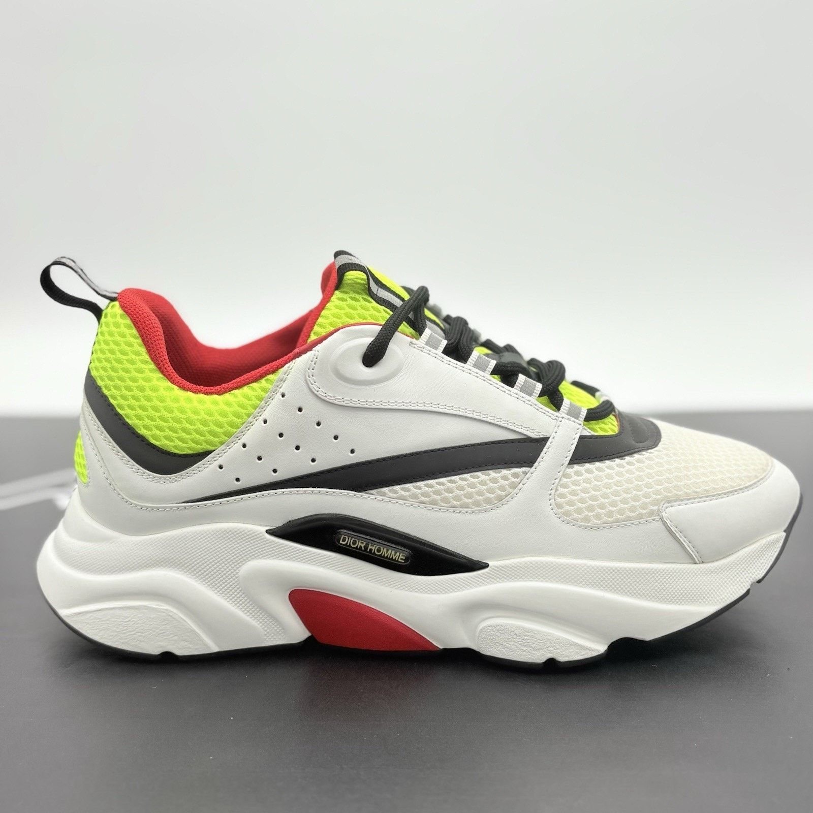 Dior Dior B22 Sneaker ' Yellow Red White ' | ONLY WORN 3x ! Size US 11 / EU 44 - 2 Thumbnail