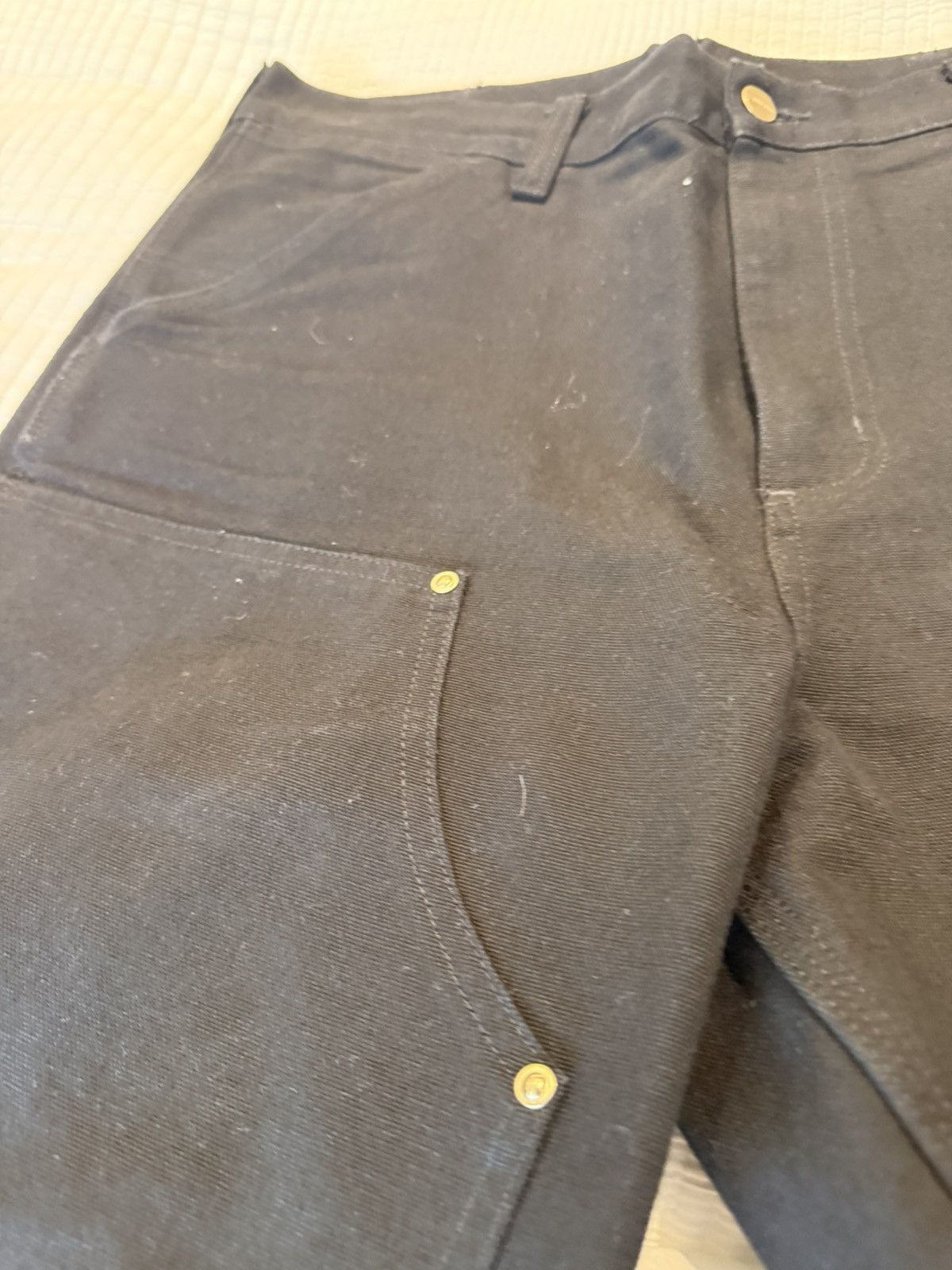 Carhartt CARHARTT black double knee pant Size US 32 / EU 48 - 3 Thumbnail