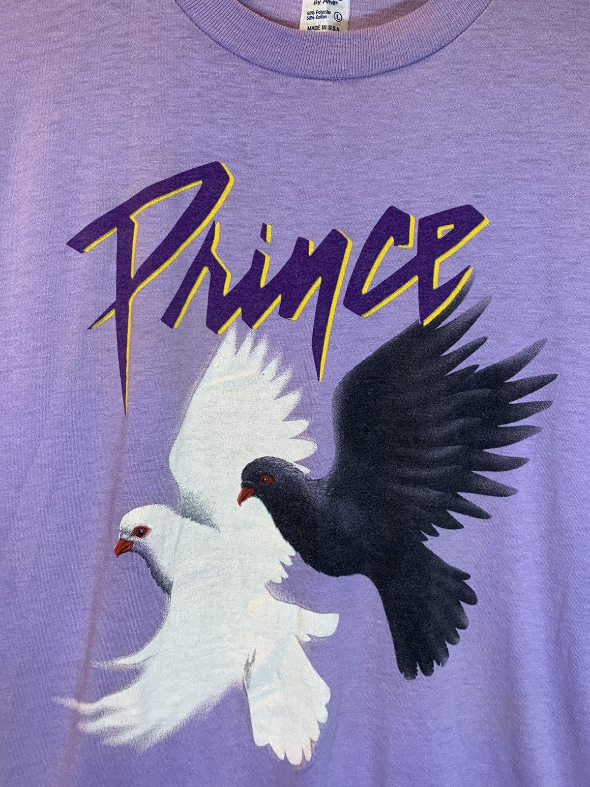 Band Tees RARE* Vintage 1984 Prince The Revolution Single Stitch Shirt Size US L / EU 52-54 / 3 - 3 Thumbnail