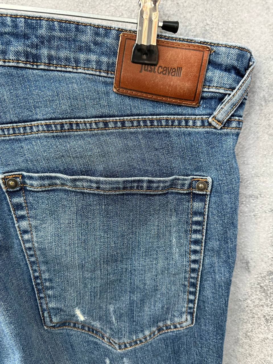 Just Cavalli Just Cavalli Denim Pants Distressed Jeans Blue Slimming Size US 33 - 10 Thumbnail