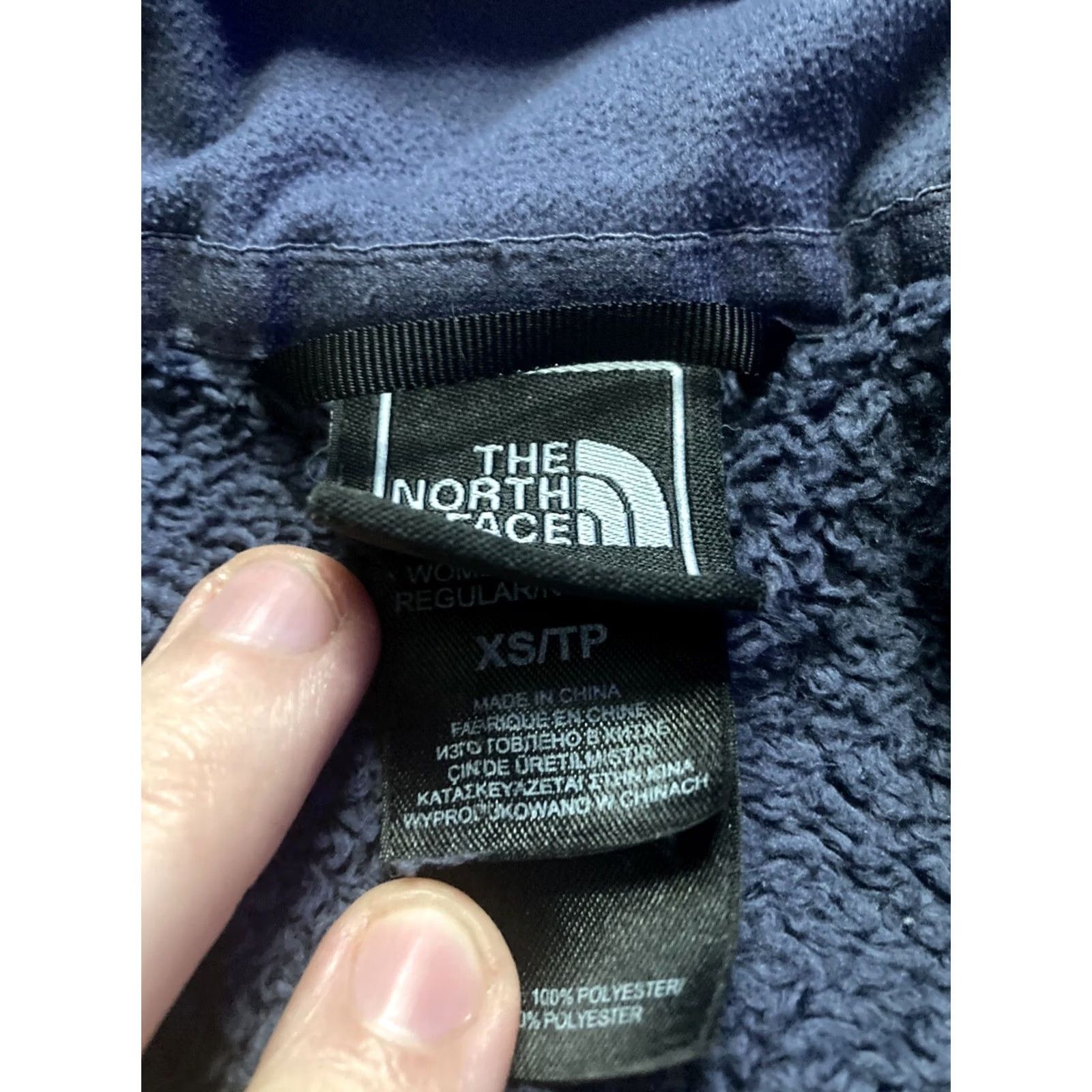 The North Face VINTAGE The North Face Osito Purple Fleece Jacket Womens XS Purple Fleece Size XS / US 0-2 / IT 36-38 - 4 Thumbnail
