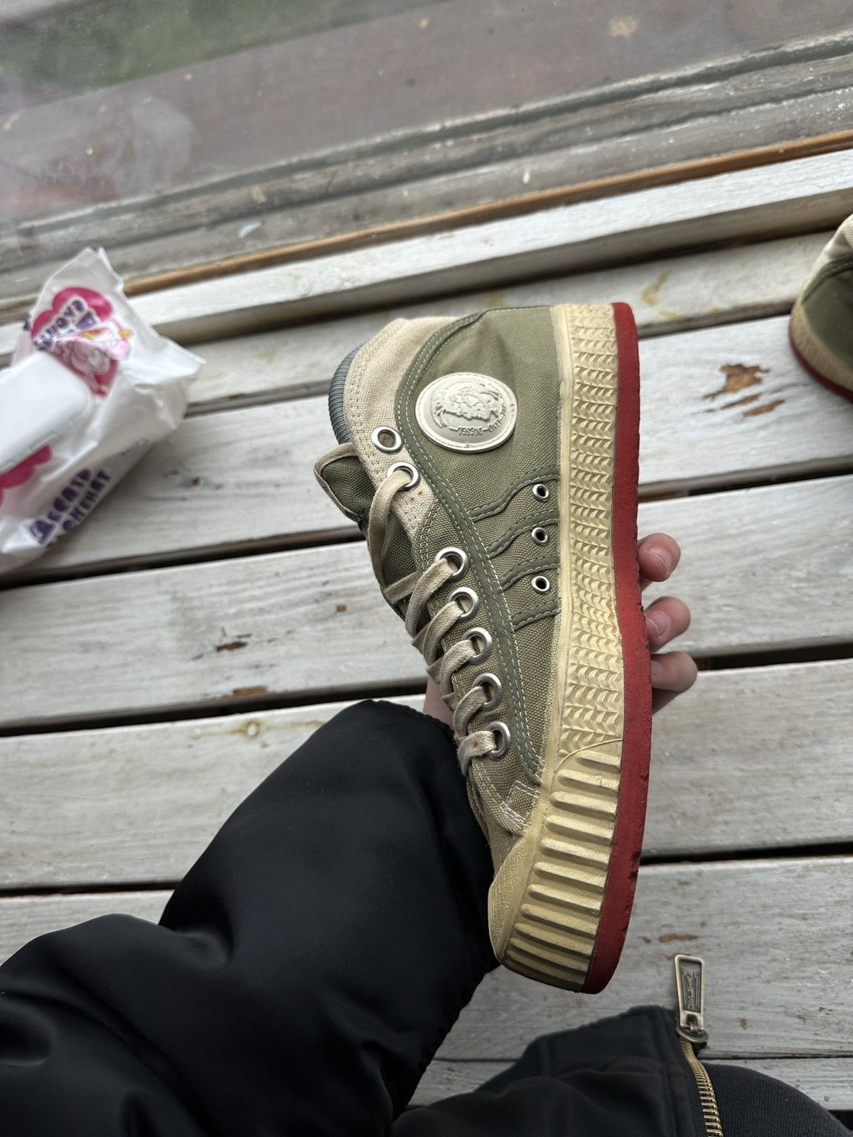 Diesel 🚨DIESEL AVANT GARDE SHOES SNEAKERS IFSIXWASNINE Size US 7 / EU 40 - 4 Thumbnail