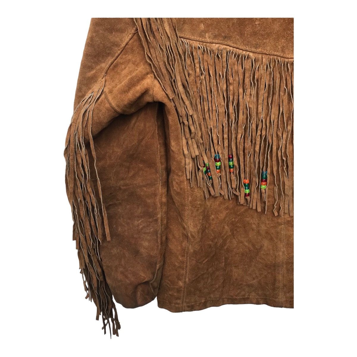 Schott Vintage Schott Western Fringe Suede Leather Cowboy Jacket Size US M / EU 48-50 / 2 - 16 Thumbnail