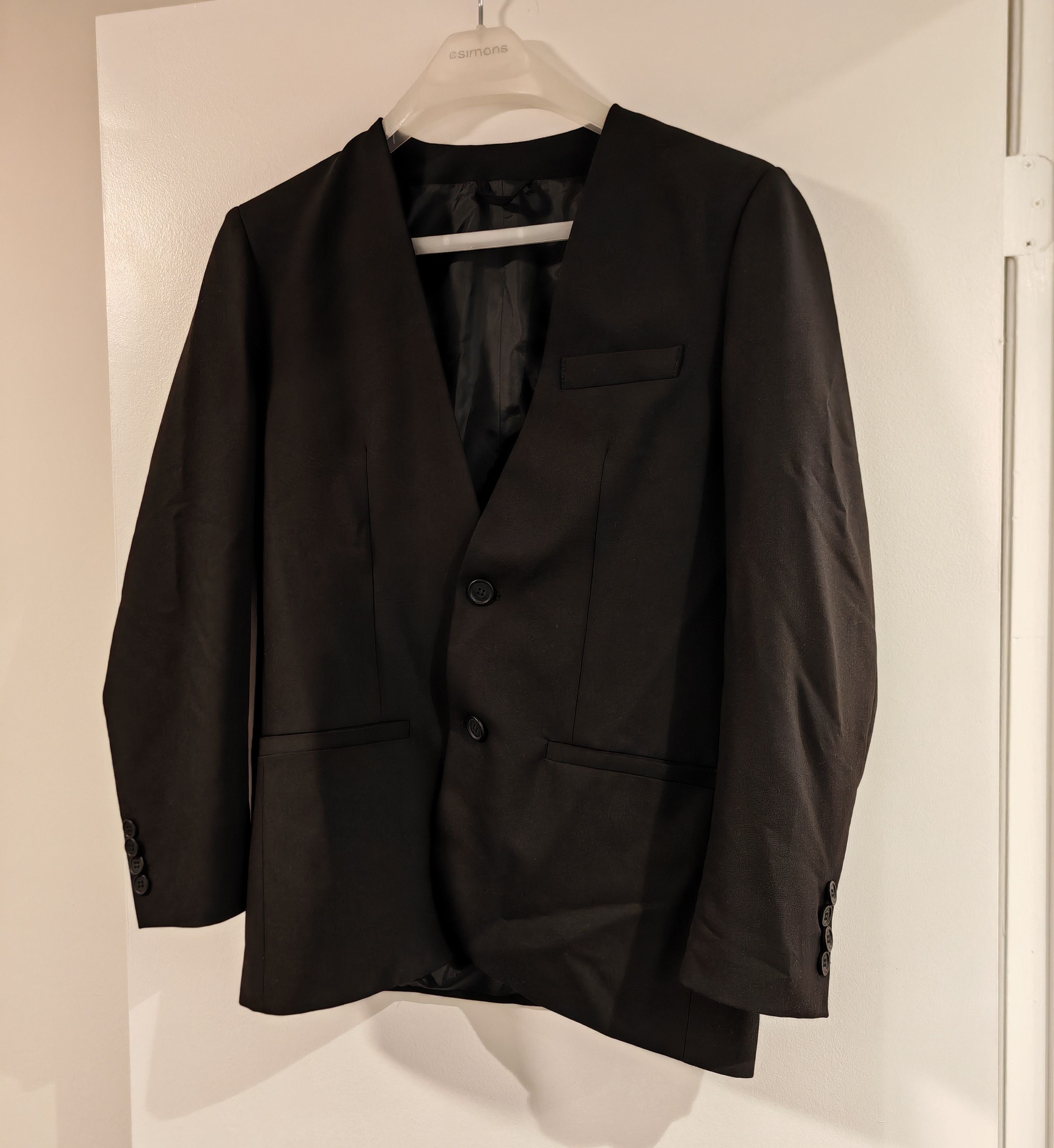 Imperial Collarless Blazer Size 38R - 2 Thumbnail