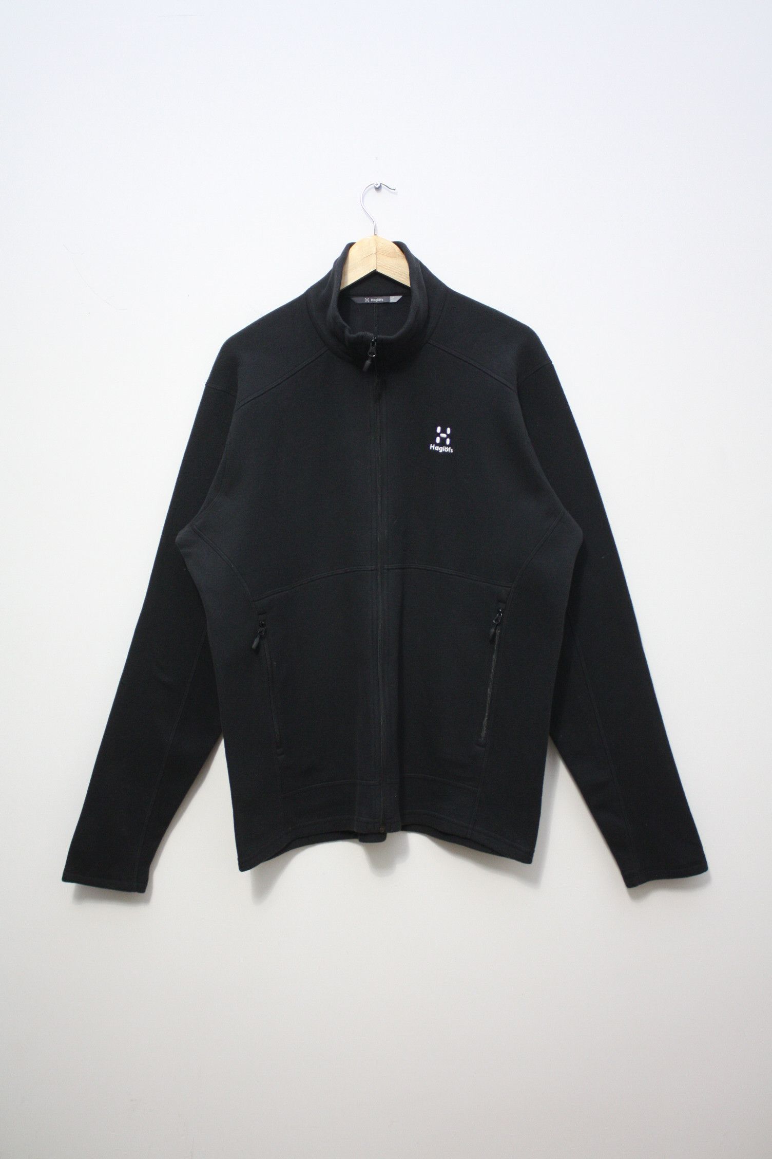 Haglofs Haglofs Zip-Up Black Fleece Jacket Men's XL Size US XL / EU 56 / 4 - 3 Thumbnail
